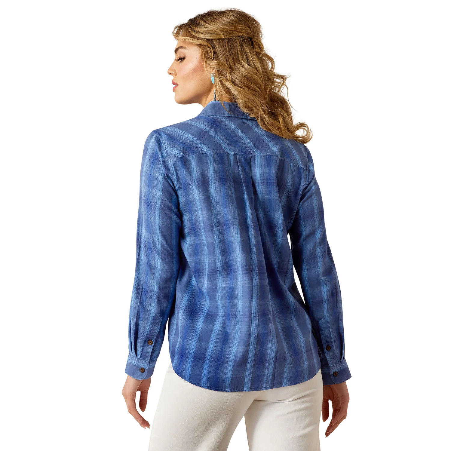 Ariat Women's Billie Jean Shirt - Tanner Plaid - Image 2