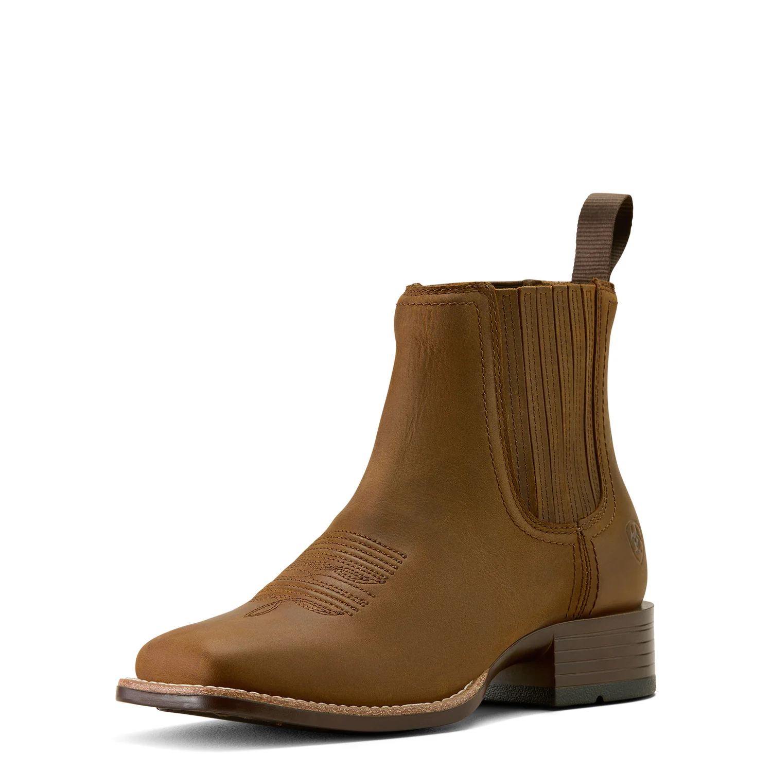 Ariat Women's Booker Chelsea Western Boot - Distressed Brown