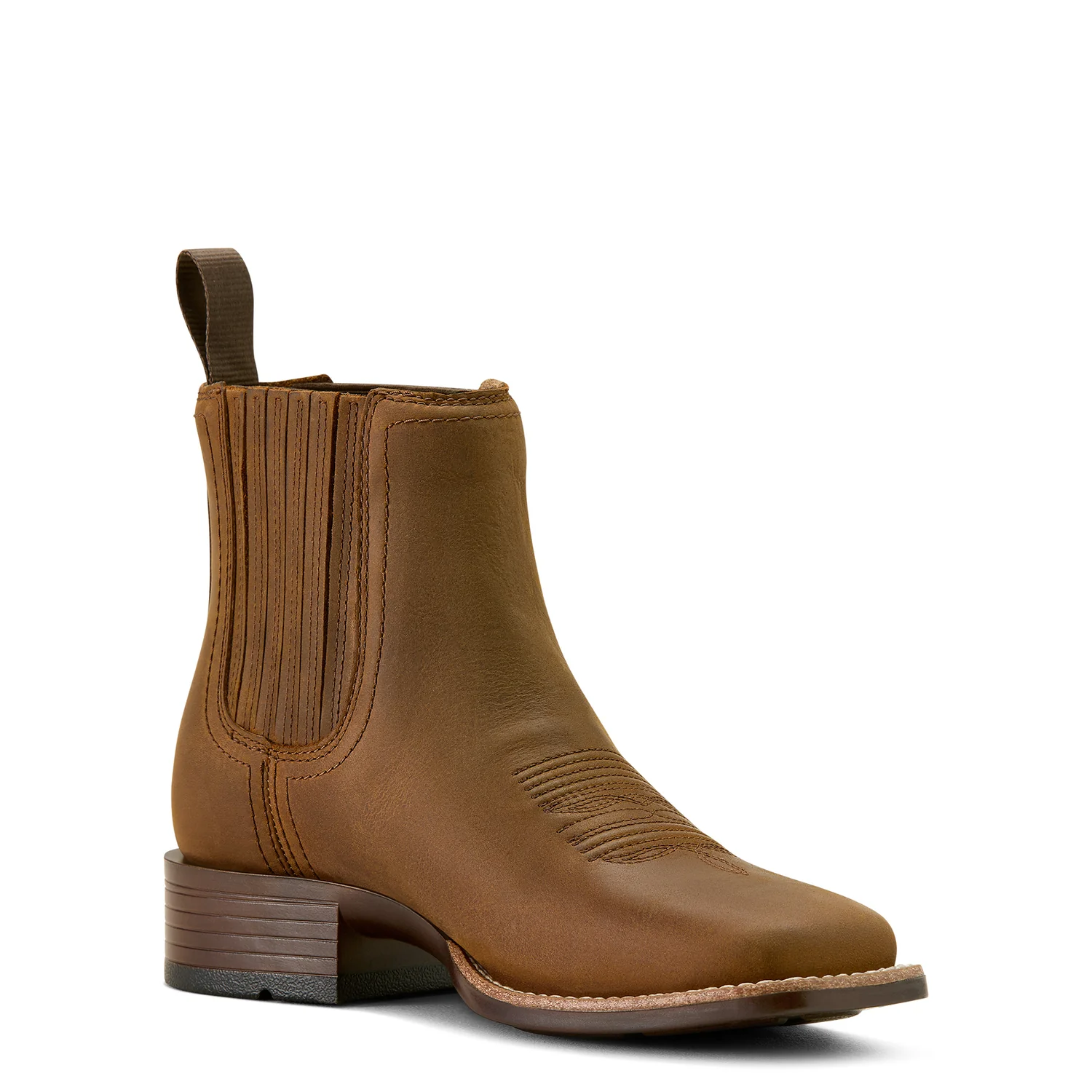 Ariat Women's Booker Chelsea Western Boot - Distressed Brown - Image 3