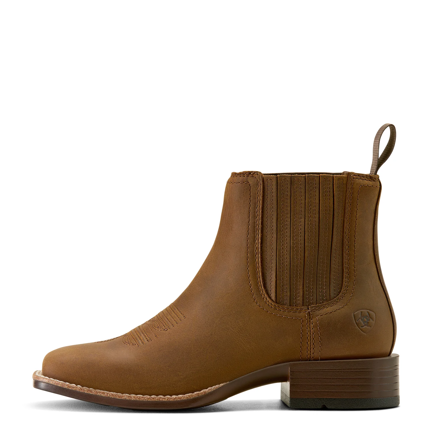 Ariat Women's Booker Chelsea Western Boot - Distressed Brown - Image 4