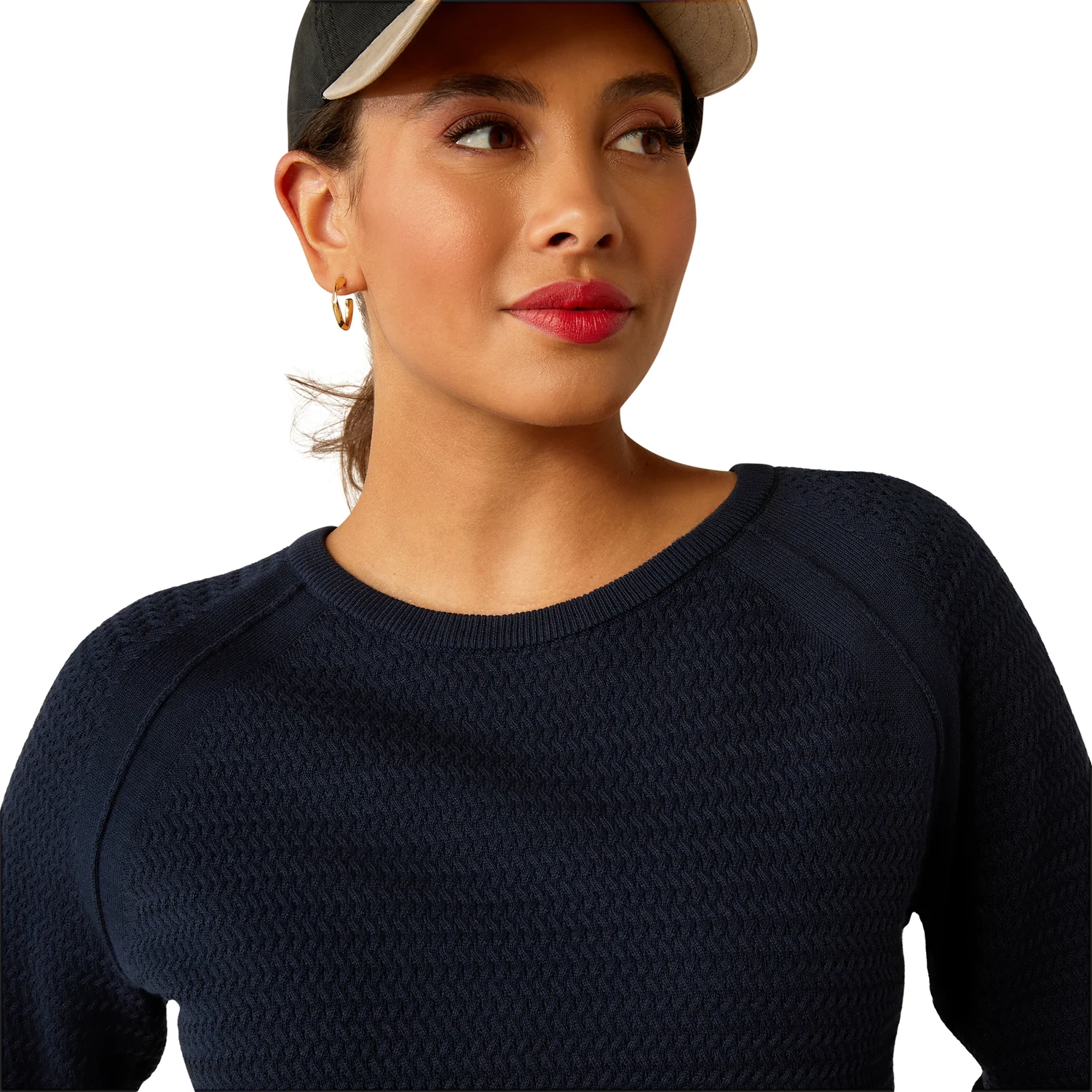 Ariat Women's Cambeck Sweater - Navy - Image 4