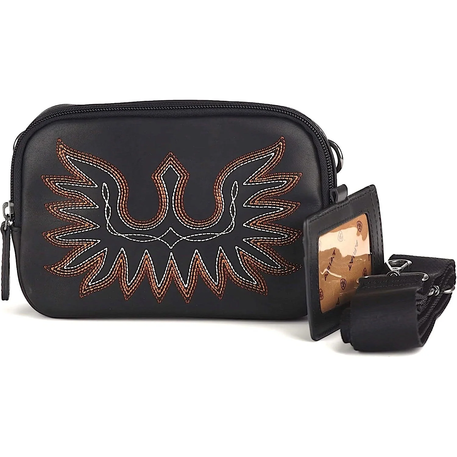 Ariat Women's Casanova Belt Bag - Black - Image 3