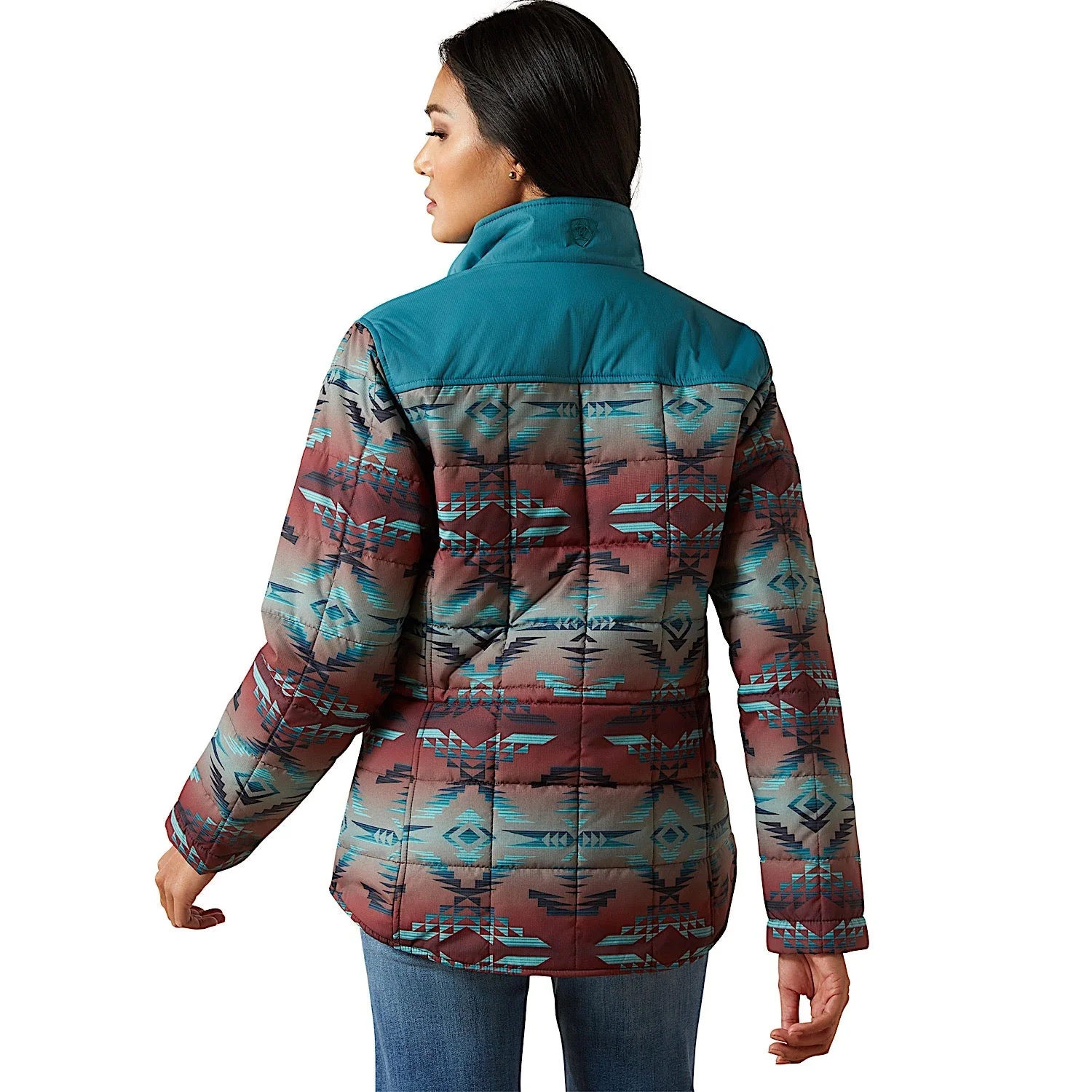 Ariat Women's Crius Insulated Jacket - Dragonfly/Inez Blanket Print - Image 2