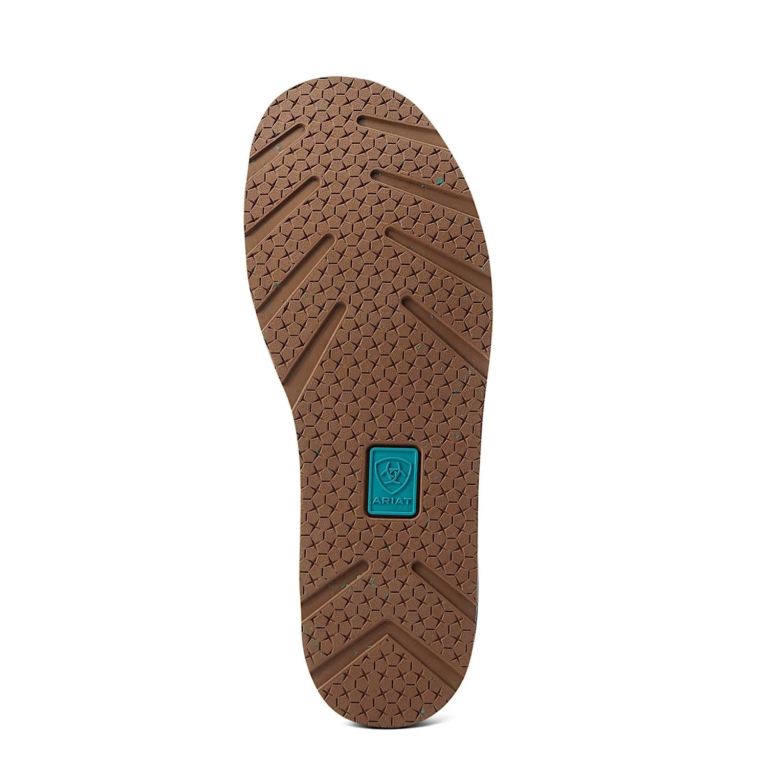 Ariat Women's Cruiser - Teal Suede/Turquoise Serape - Image 4
