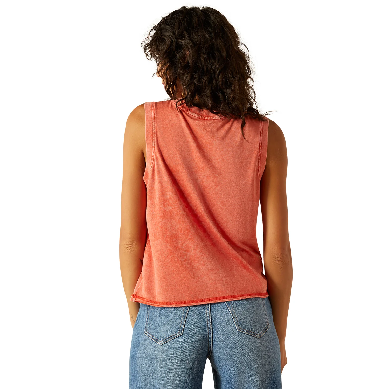 Ariat Women's Desert Club Tank - Chili - Image 2