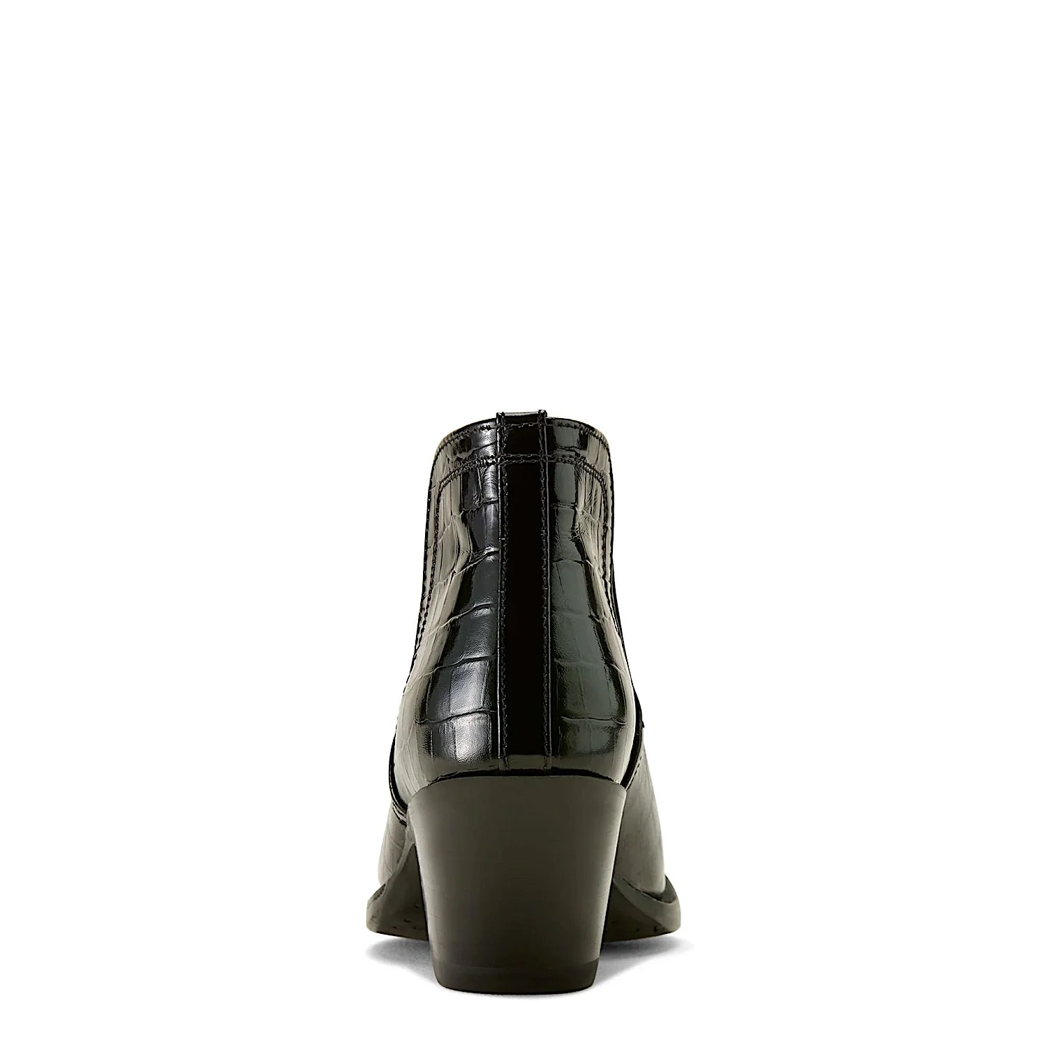Ariat Women's Dixon Bootie - Luxe Caviar Croc Print - Image 2