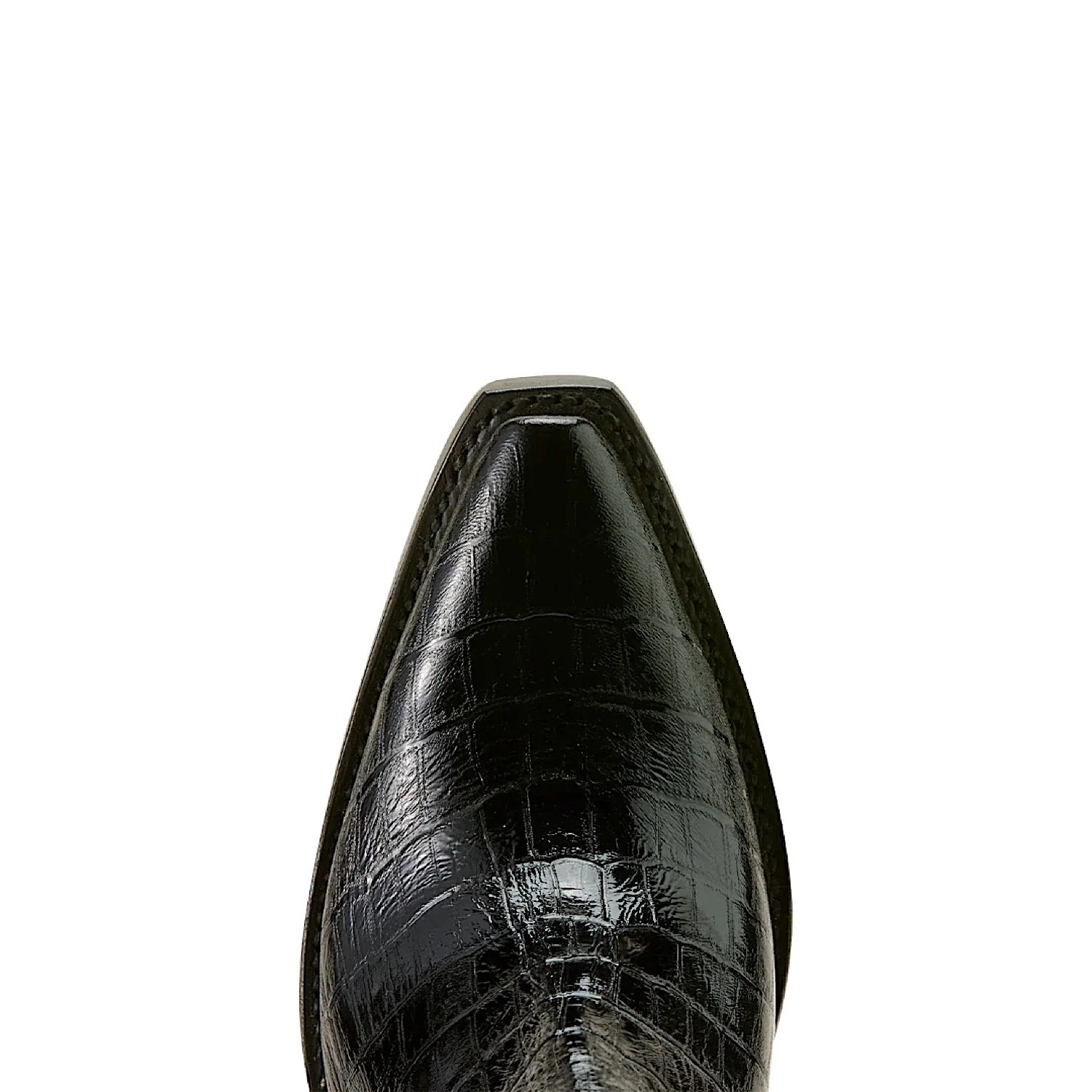 Ariat Women's Dixon Bootie - Luxe Caviar Croc Print - Image 4