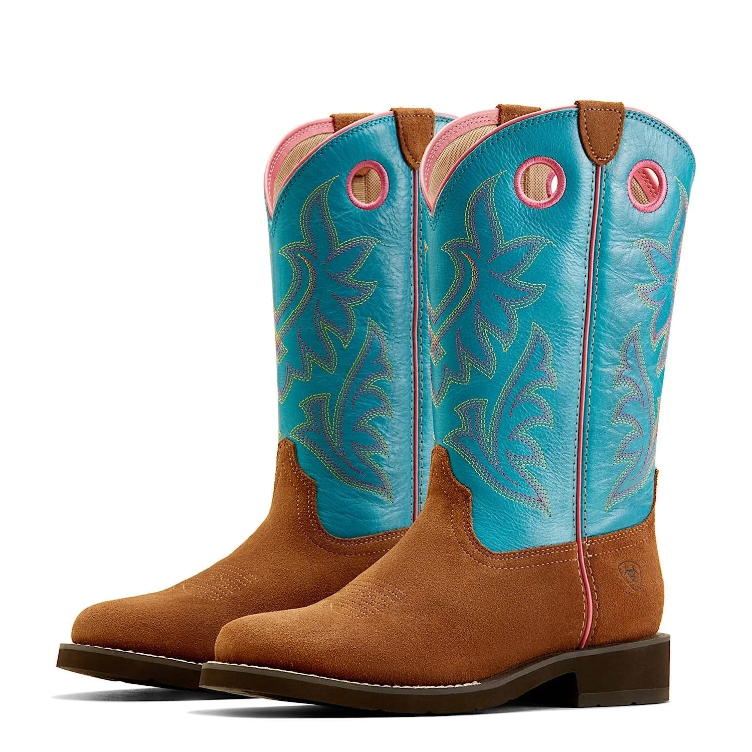Ariat Women's Elko Boot - Suede/Basin Blue