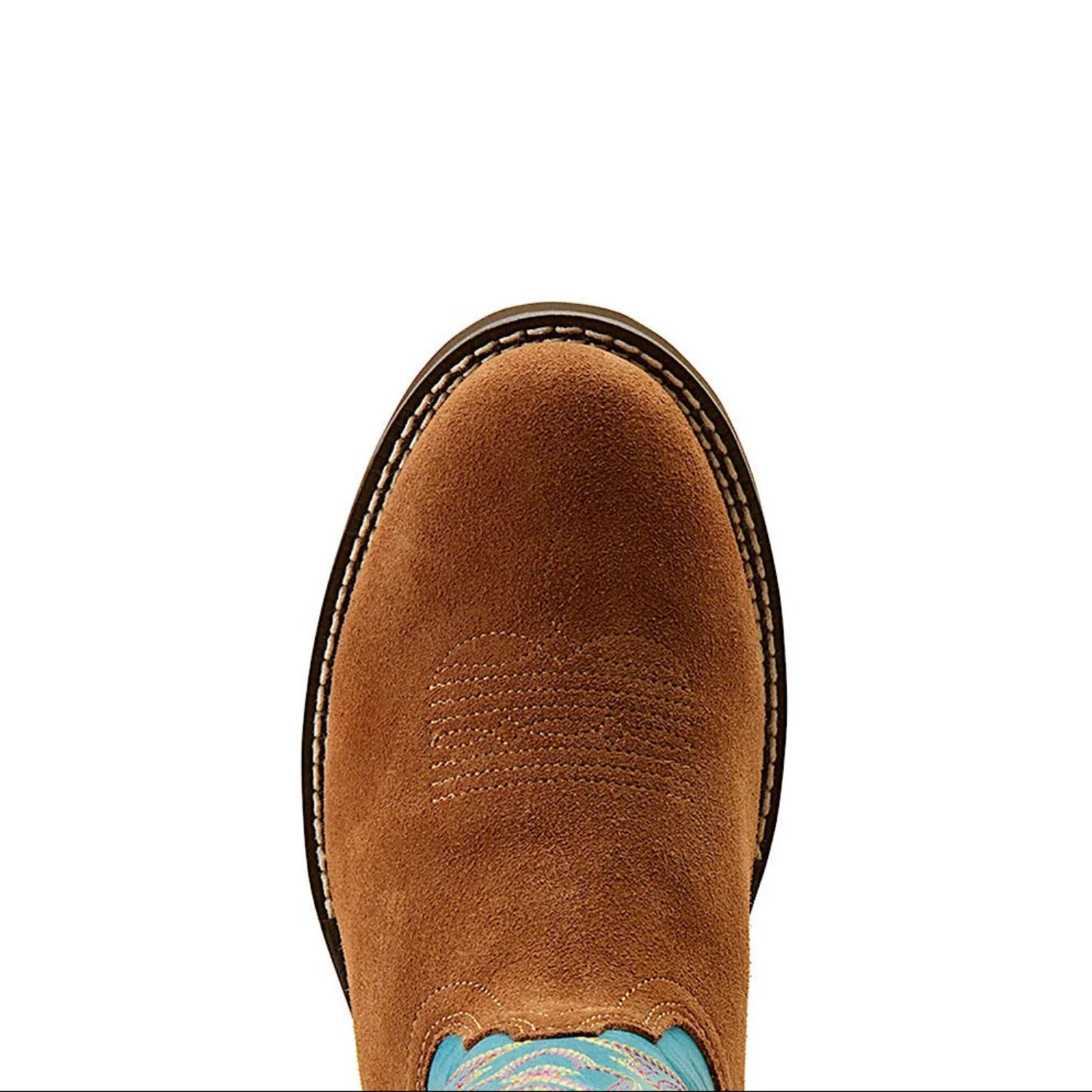 Ariat Women's Elko Boot - Suede/Basin Blue - Image 4