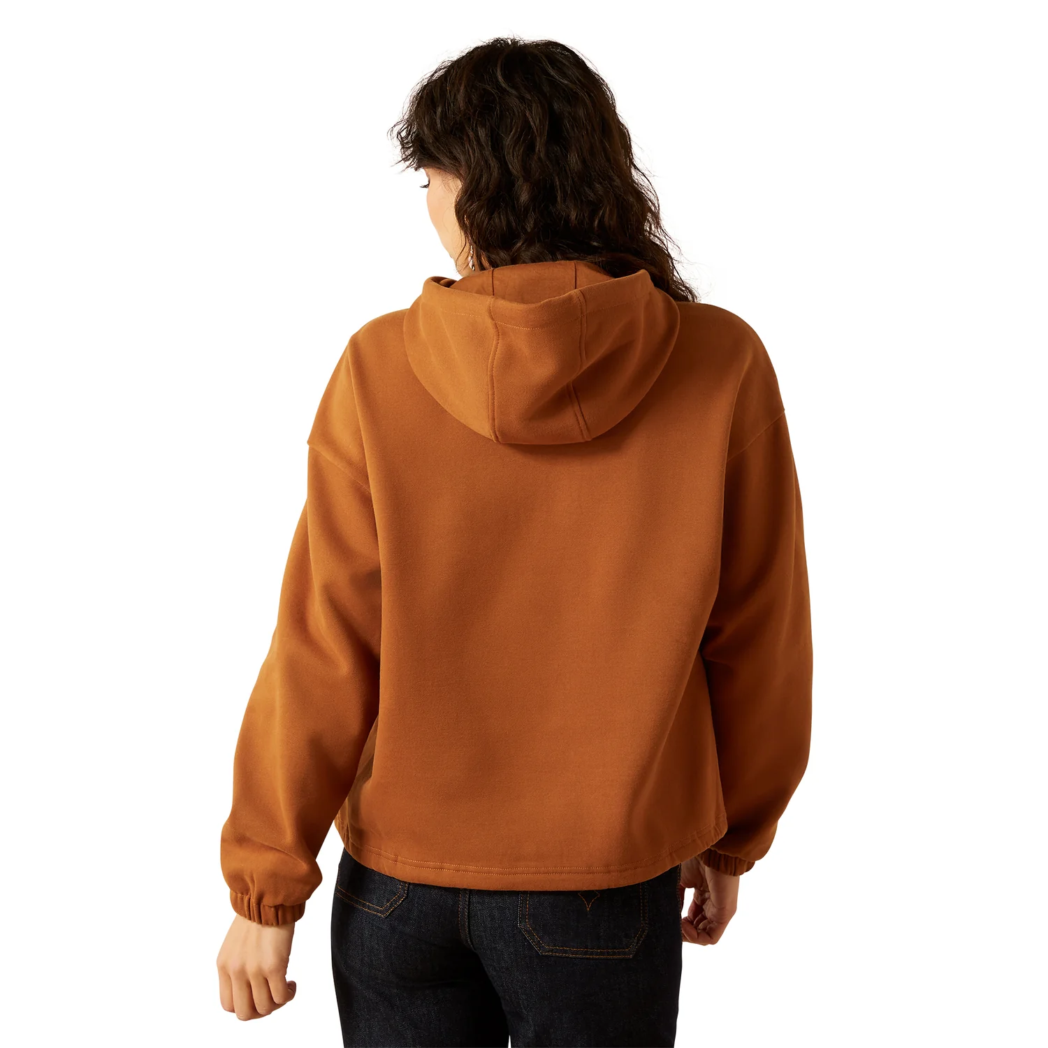 Ariat Women's Essential Sendero Slow Horses Hoodie - Glazed - Image 2