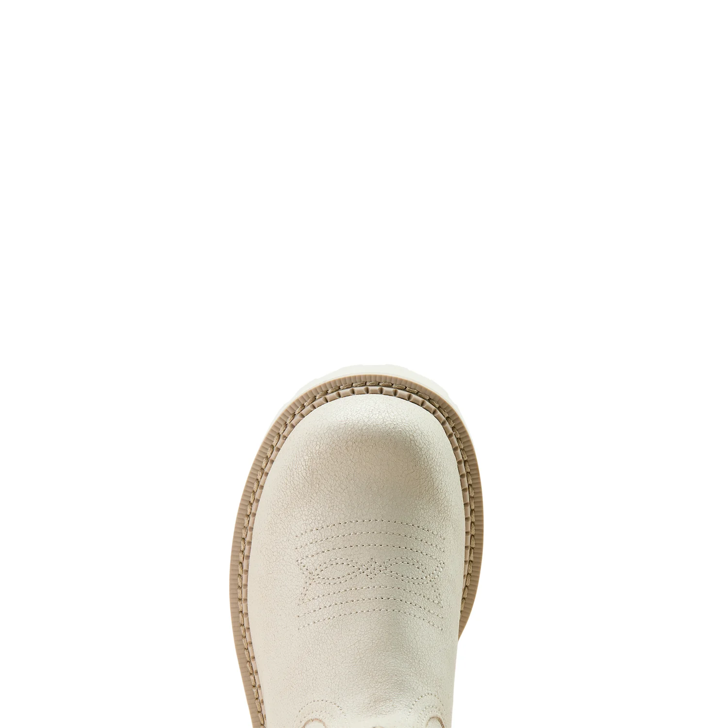 Ariat Women's Fatbaby Western Boot - Distressed Ivory - Image 5