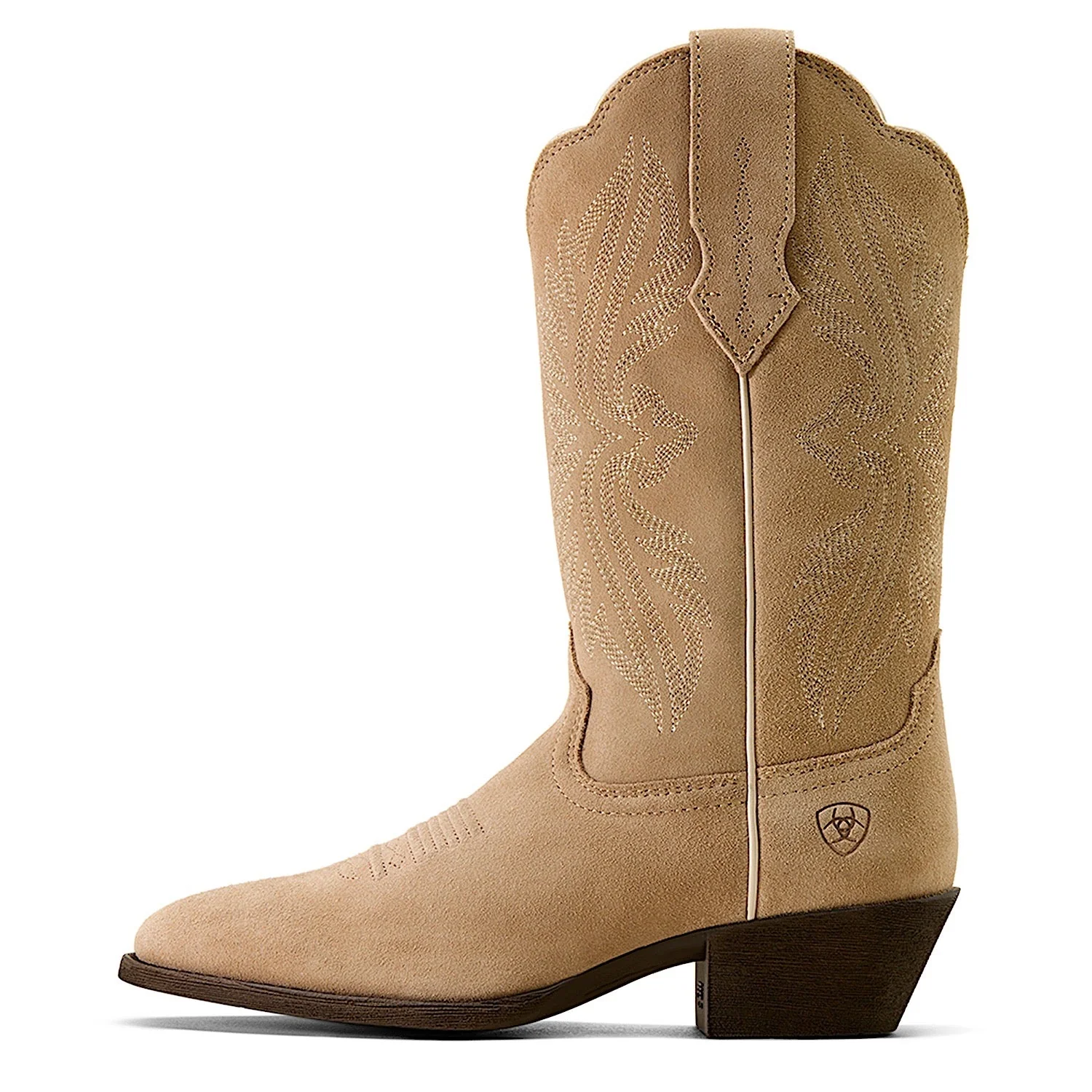 Ariat Women's Heritage R Toe Stretch Fit Western Boot - Truly Taupe - Image 2