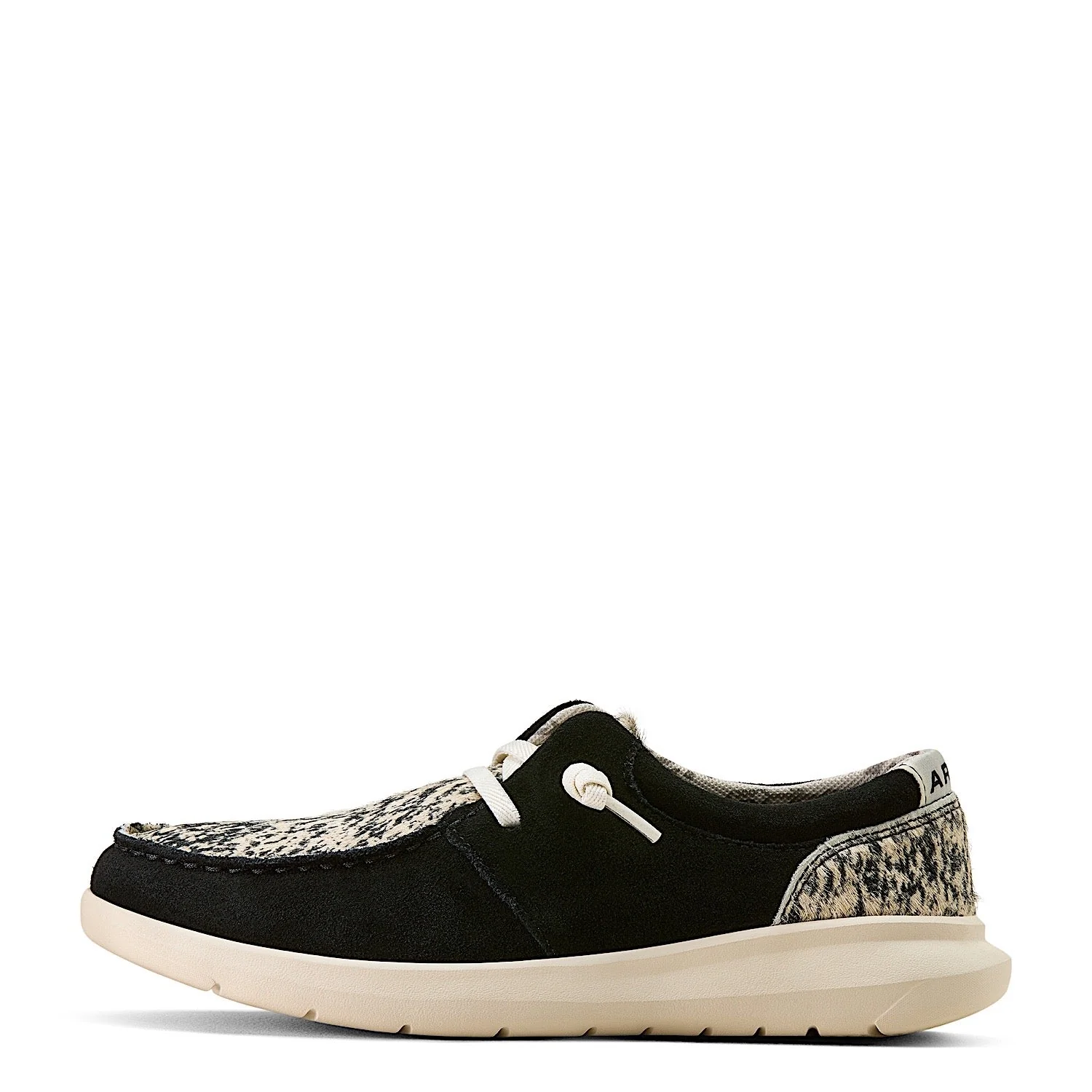 Ariat Women's Hilo Shoe - Black Suede / Brindle - Image 6