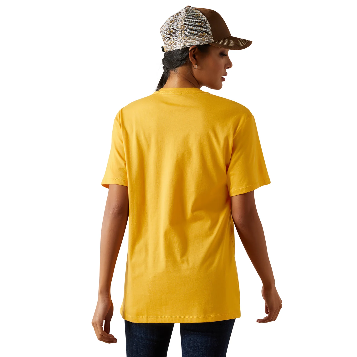 Ariat Women's Keep It Rural Tee - Mustard - Image 2