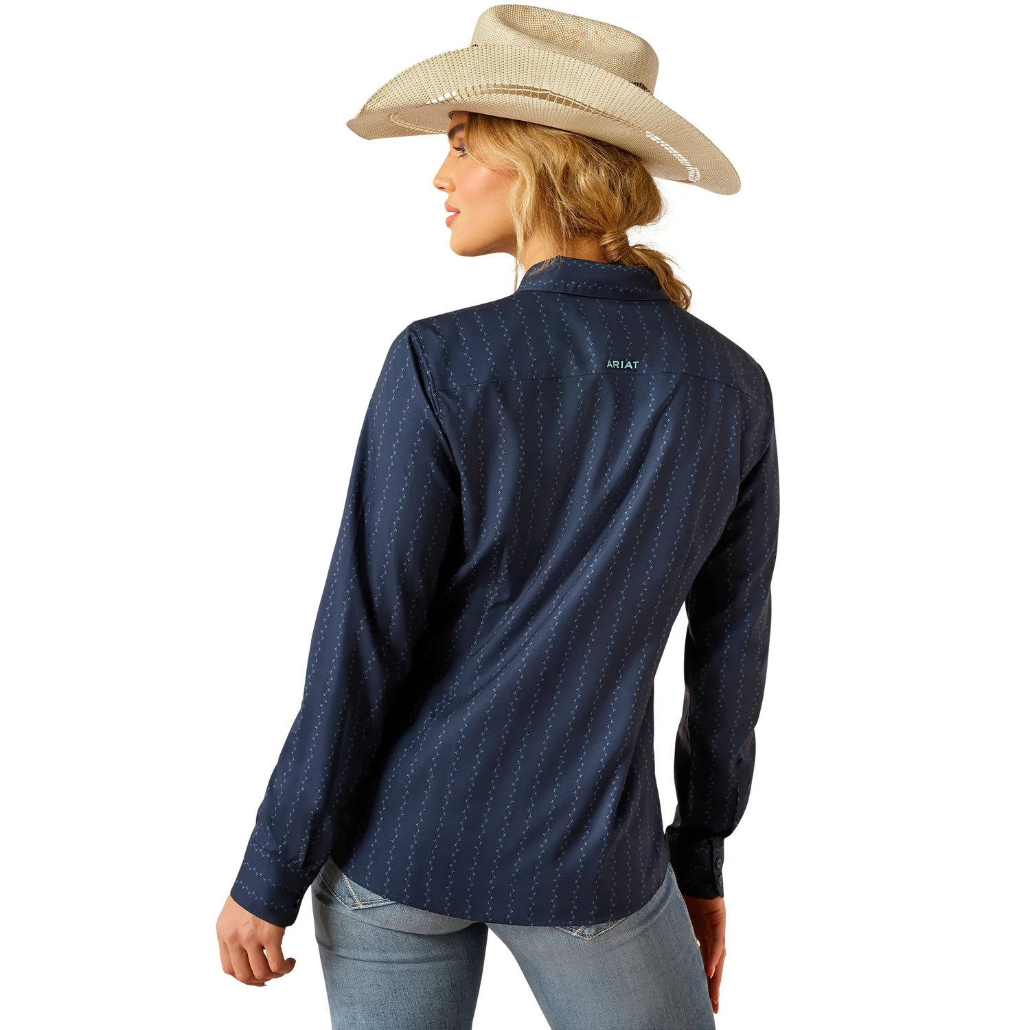 Ariat Women's Kirby Pro Team Shirt - Pompei Print - Image 2