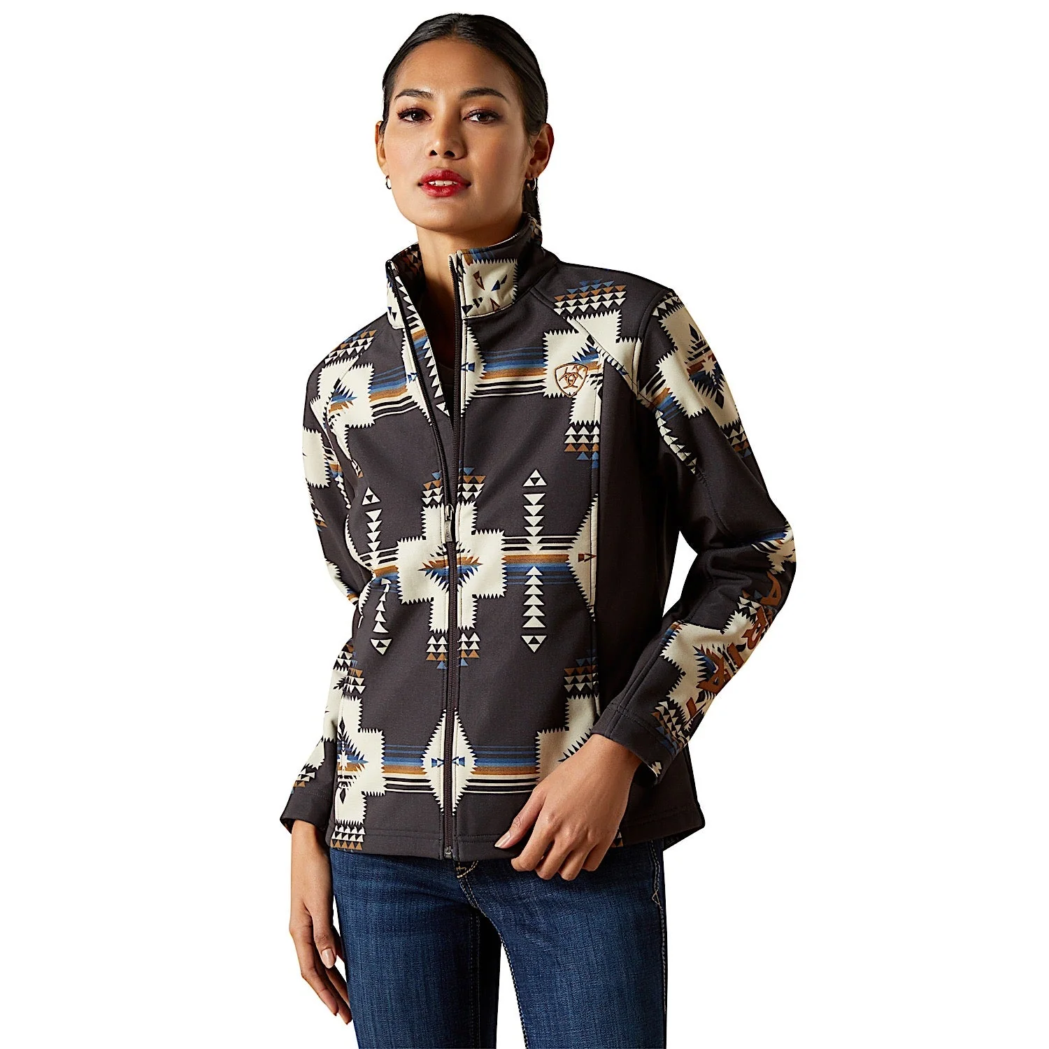 Ariat Women's Logo Softshell Jacket - Thornstone Print