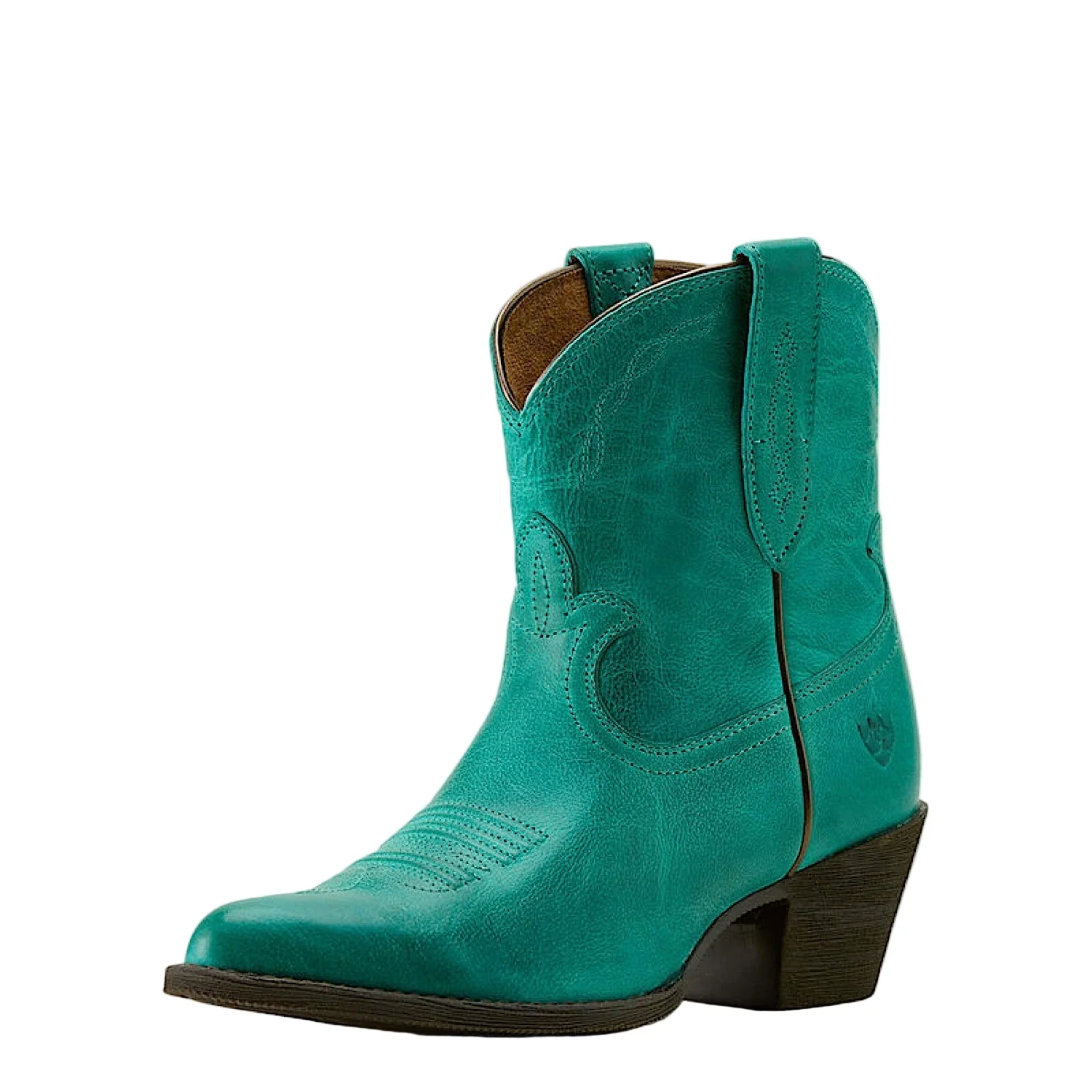 Ariat Women's Maggie J Toe Heeled Western Shortie Boot - Deep Turquoise
