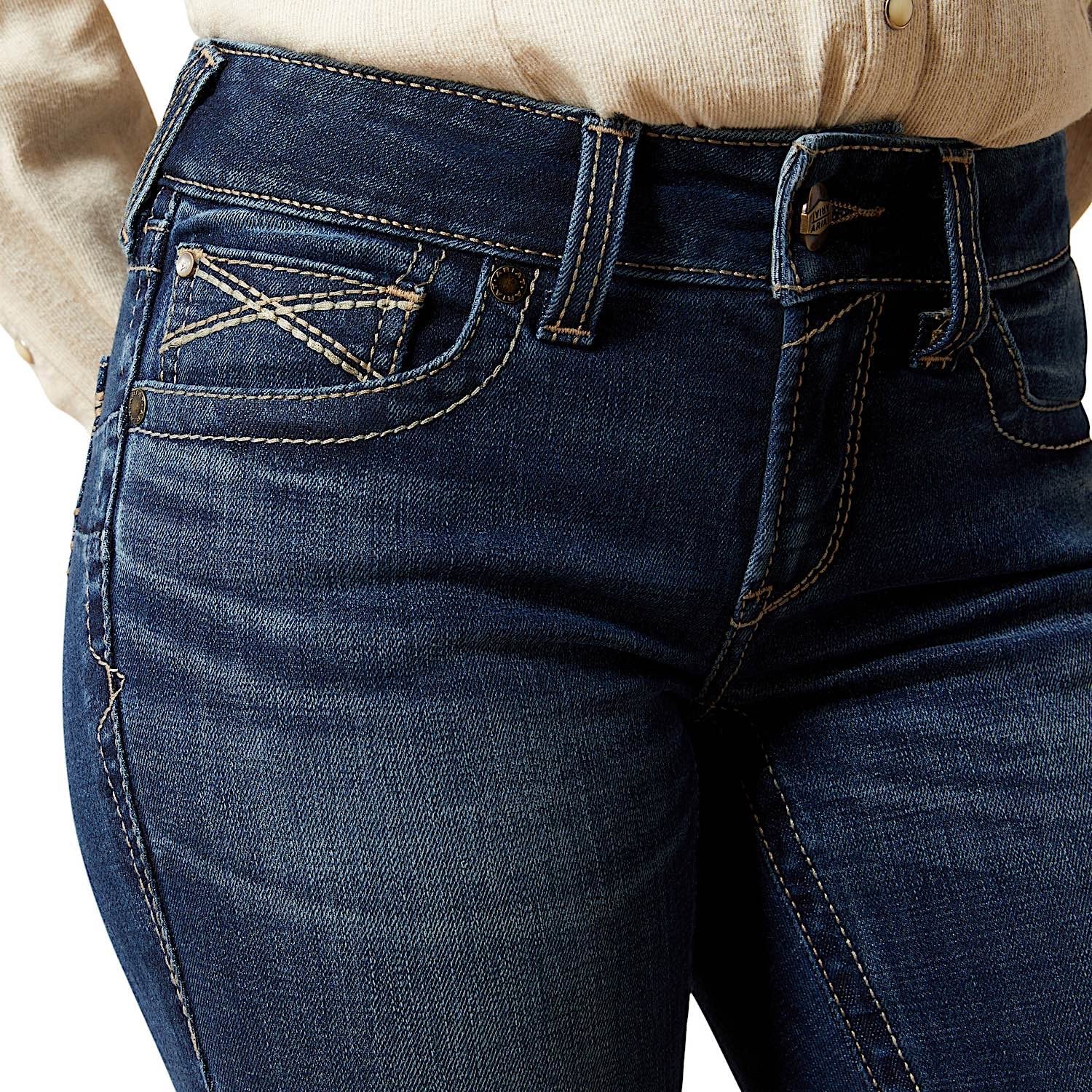 Ariat Women's Perfect Rise Adalynne Boot Cut Jeans - Barryessa - Image 5