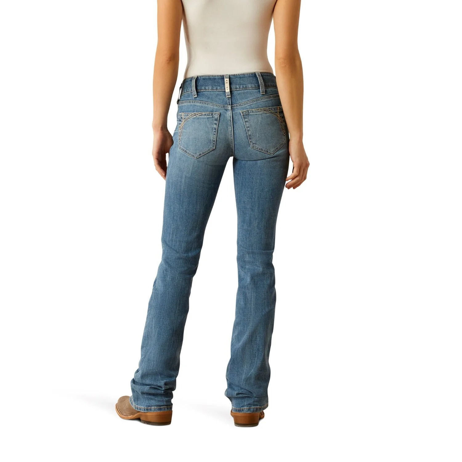 Ariat Women's Perfect Rise Naz Boot Cut Jean - Crete - Image 2