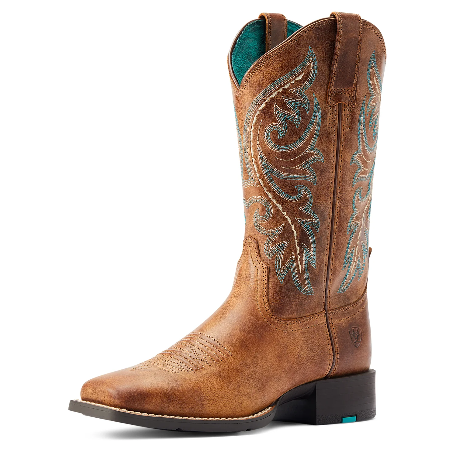 Ariat Women's Round Up Back Zip Western Boot - Desert Sand