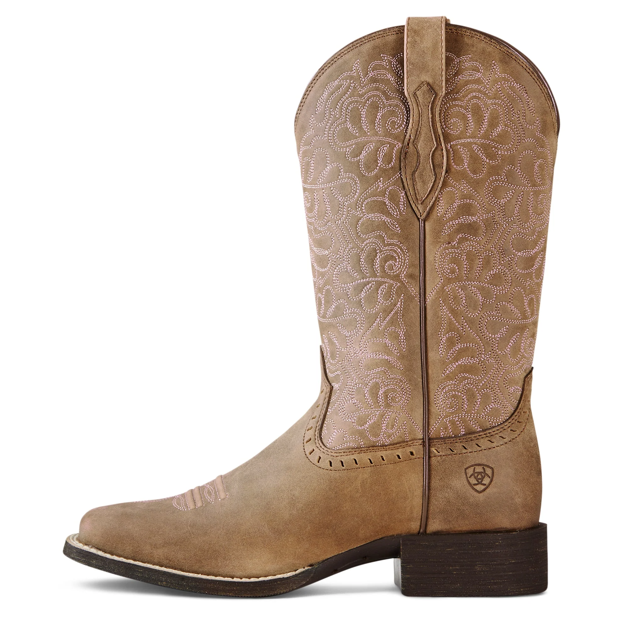 Ariat Women's Round Up Remuda Western Boot - Brown Bomber - Image 3
