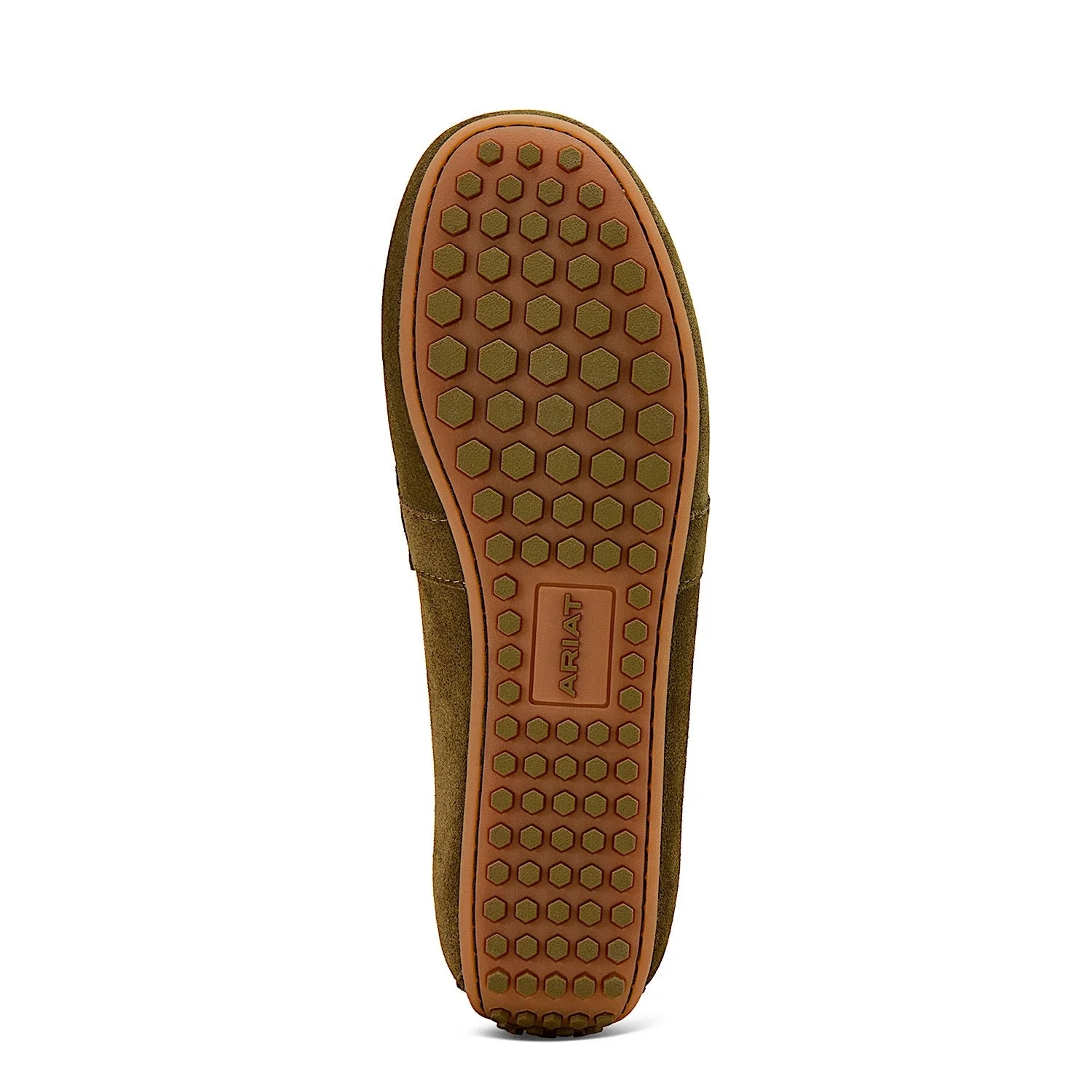 Ariat Women's Selene Driving Moc - Dark Olive Suede - Image 4