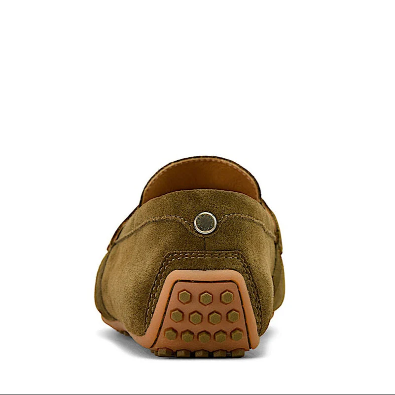 Ariat Women's Selene Driving Moc - Dark Olive Suede - Image 6