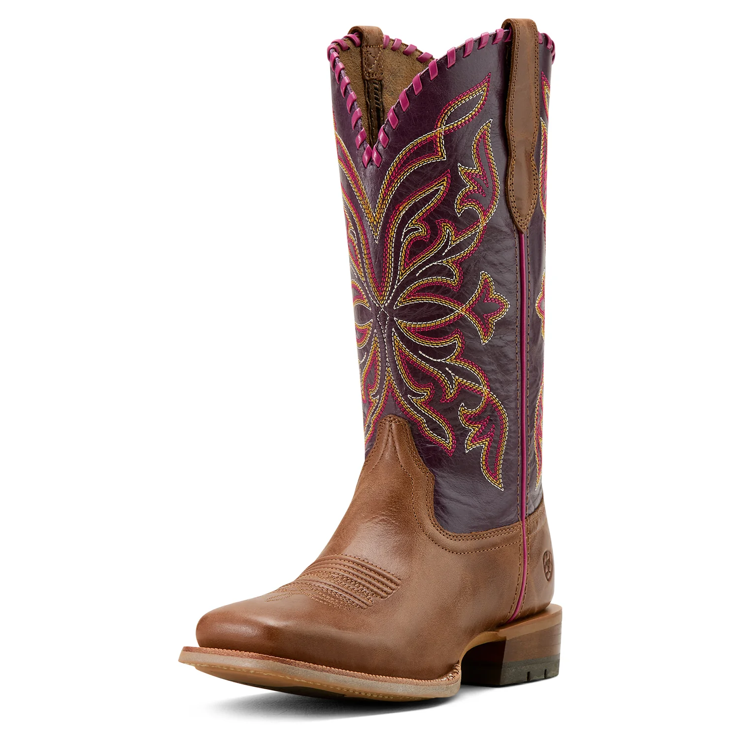 Ariat Women's Showdown Western Boot - Dark Tan