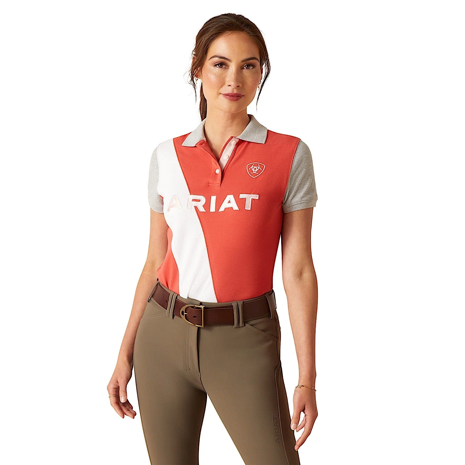 Ariat Women's Taryn Polo - Baked Apple