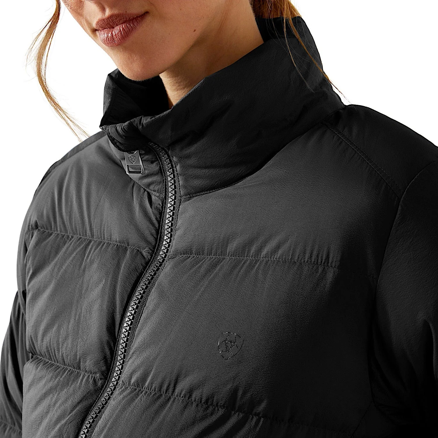 Ariat Women's Ultrapuff Down Jacket - Black - Image 4
