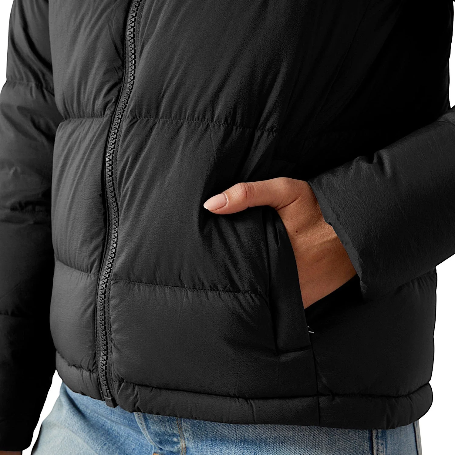 Ariat Women's Ultrapuff Down Jacket - Black - Image 5