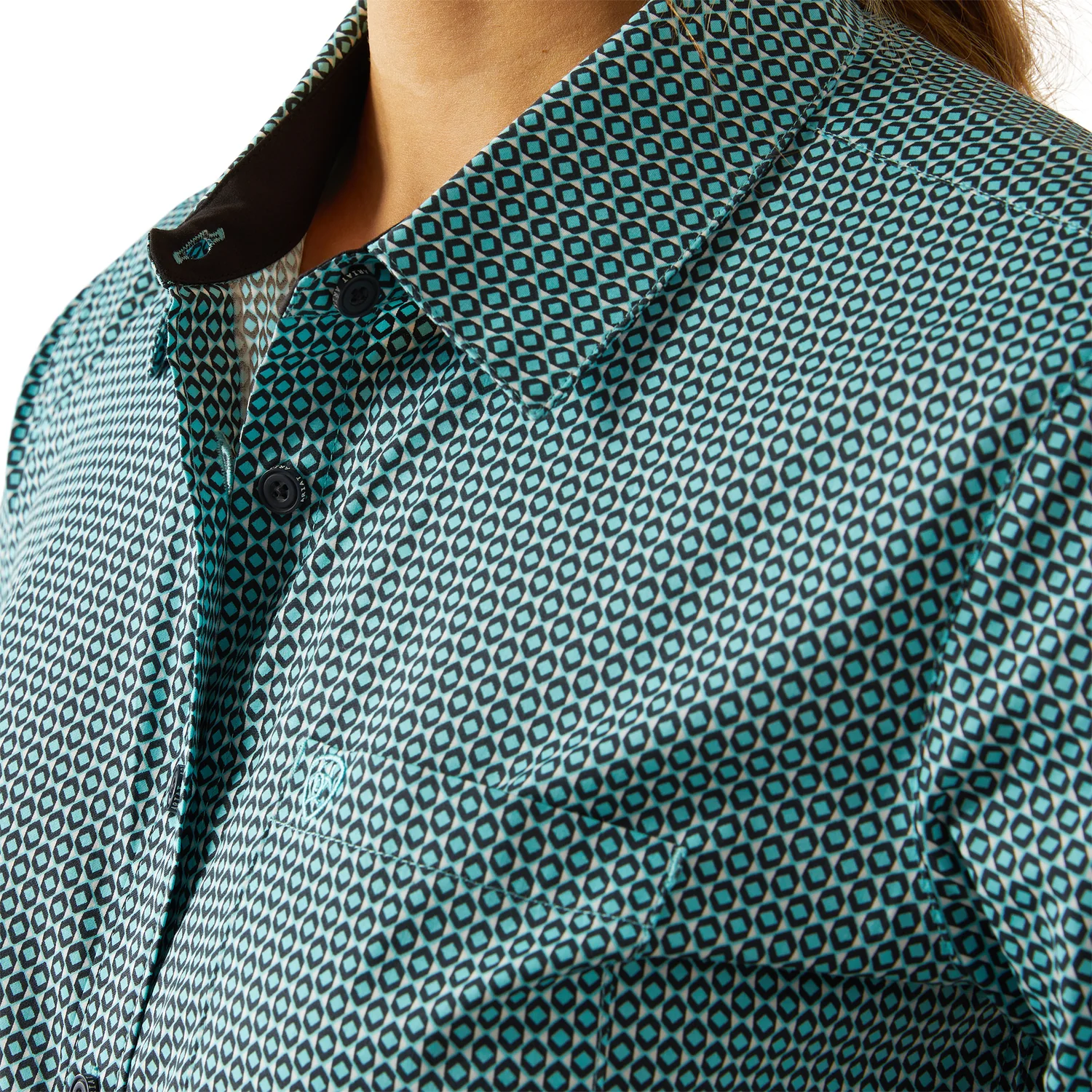 Ariat Women's Wrinkle Resistant Kirby Shirt - Odina Geo - Image 4