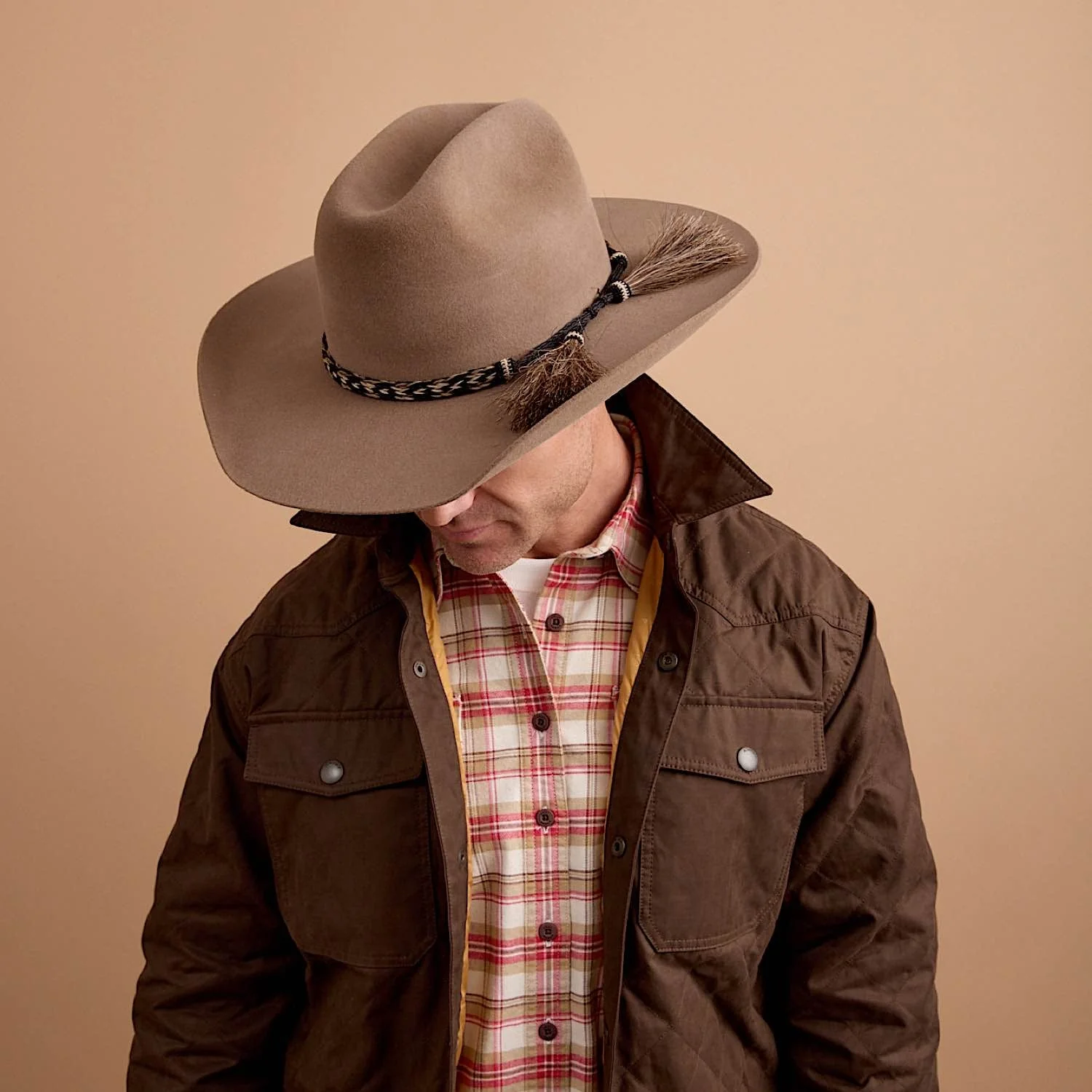 Avenel The Pickup Rider Fur Felt Hat - Tobacco - Image 2