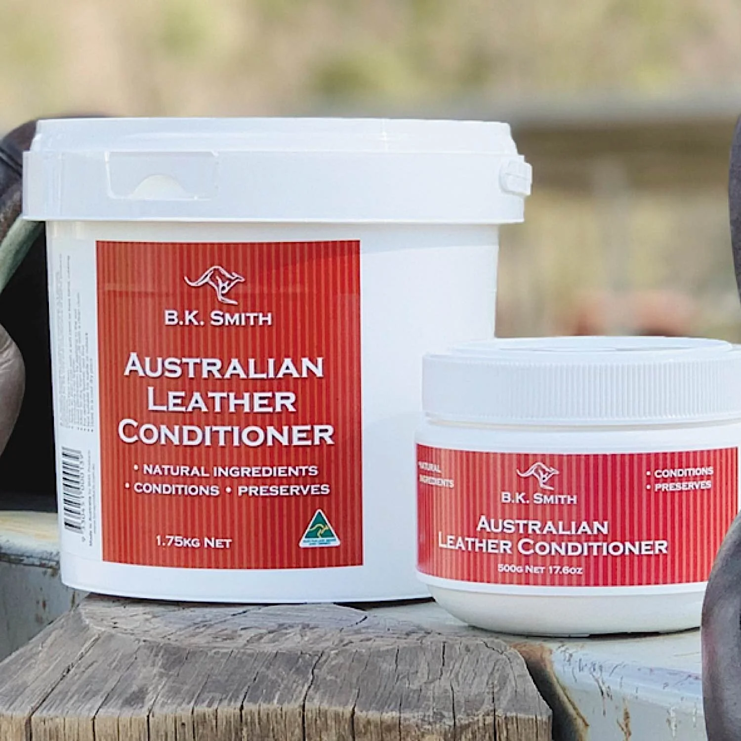 B.K. Smith Australian Made Leather Conditioner - 100g - Image 2