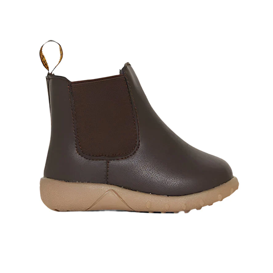 Baxter Infant Jack Baby Booties - Brown
