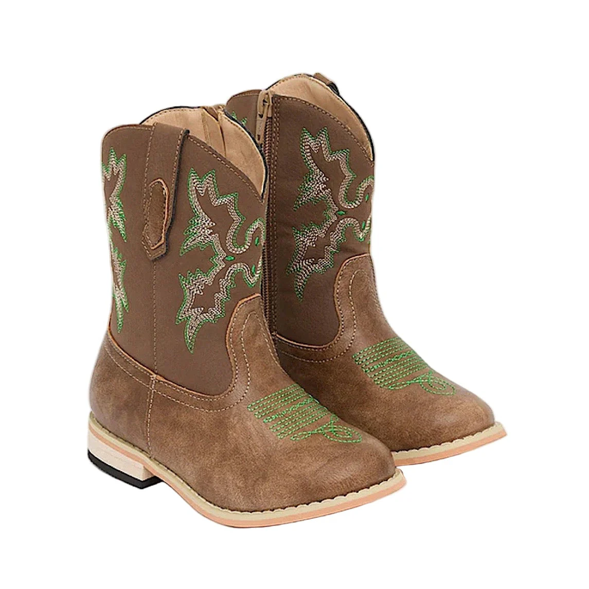 Baxter Junior Western Boots - Emerald Green