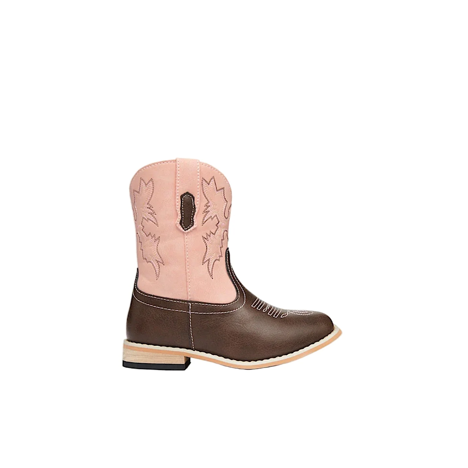 Baxter Junior Western Boots - Light Pink - Image 2