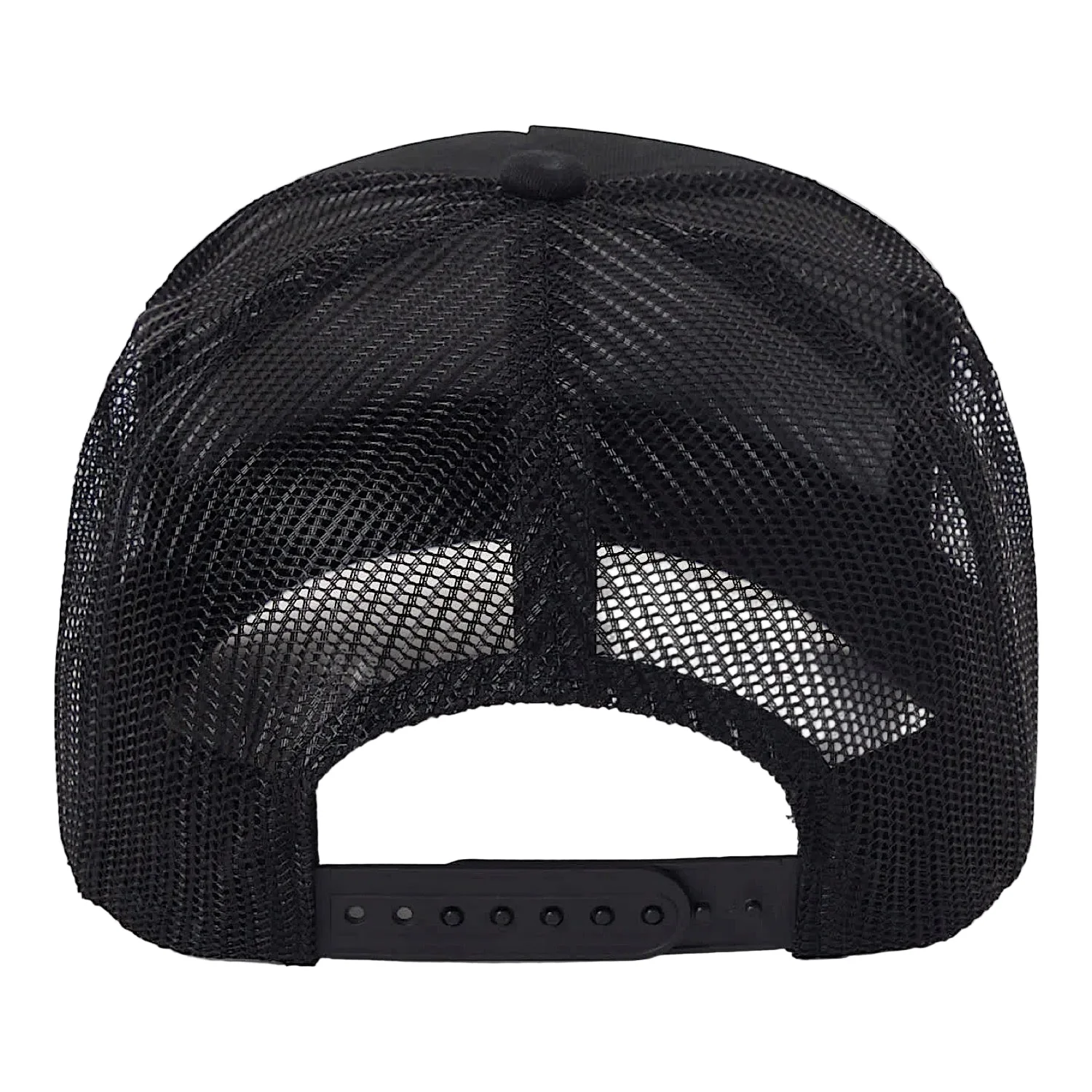 Brixton Hubal Netplus Trucker Hat - Black/Black - Image 2