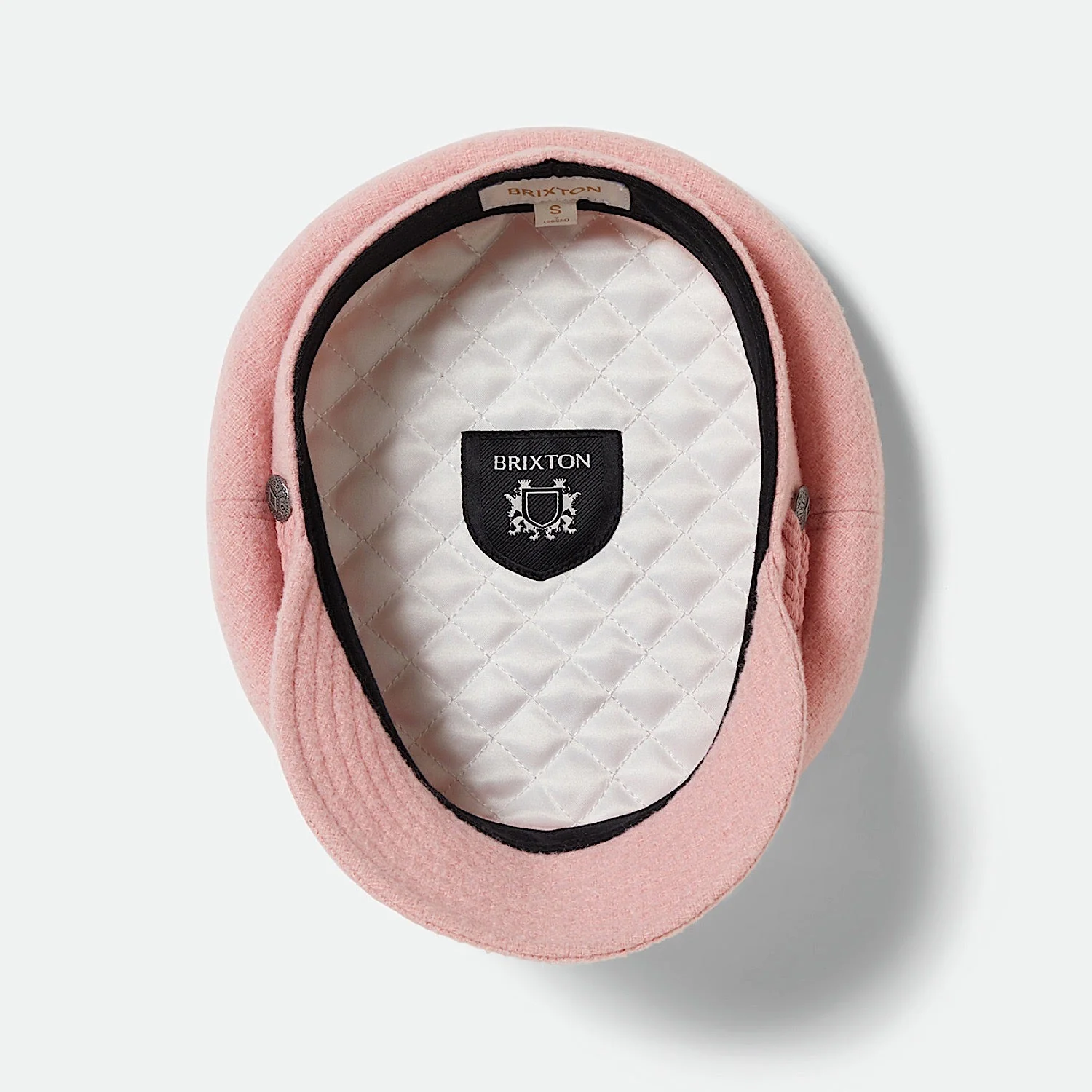 Brixton Kayla Fiddler Fisherman Cap - Soft Pink Boucle - Image 5
