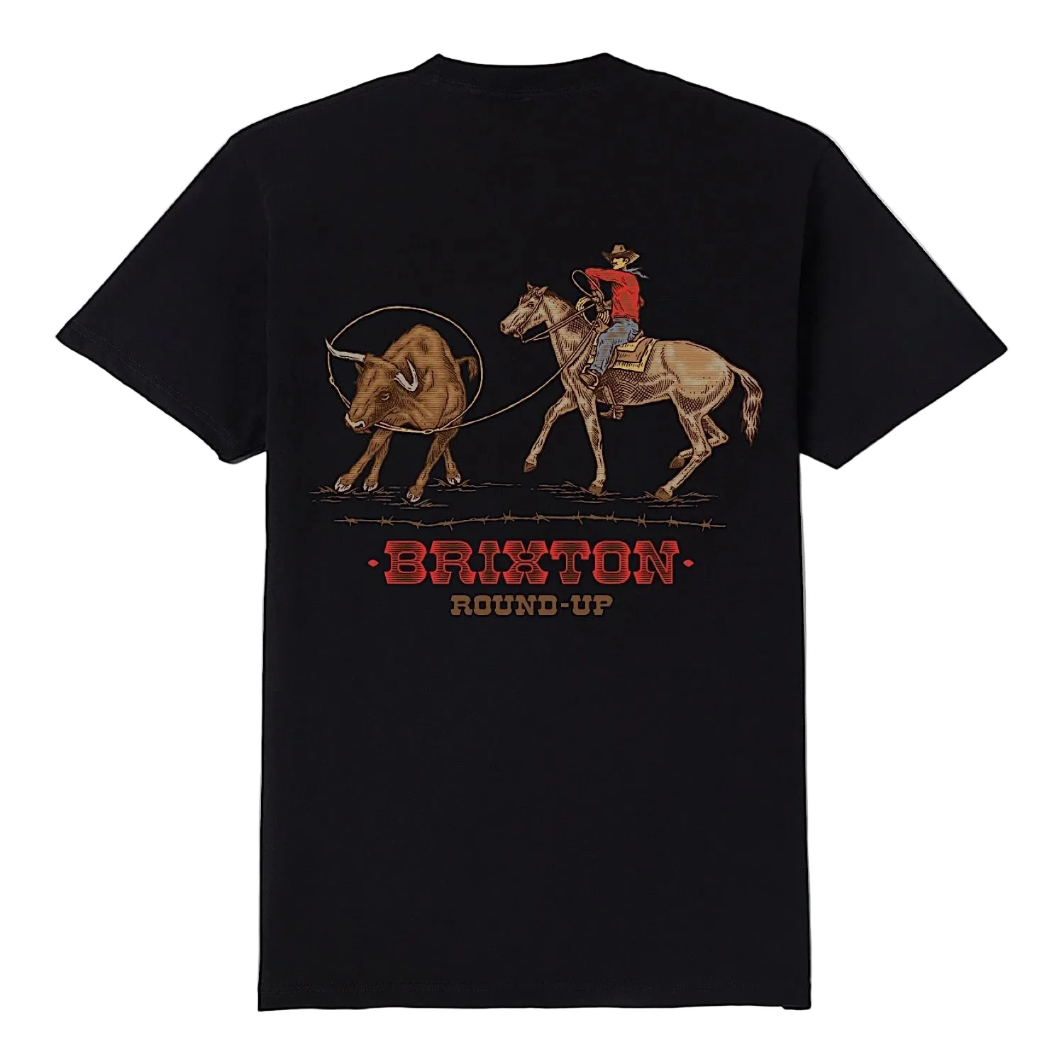 Brixton Men's Hutchins T-Shirt - Black