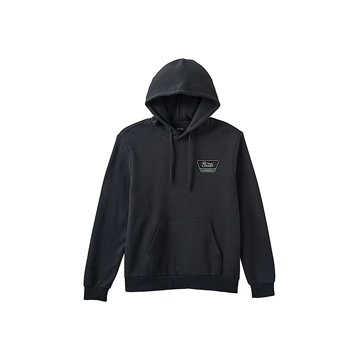 Brixton Men's Linwood Hood - Black/Mallard Green/Whitecap