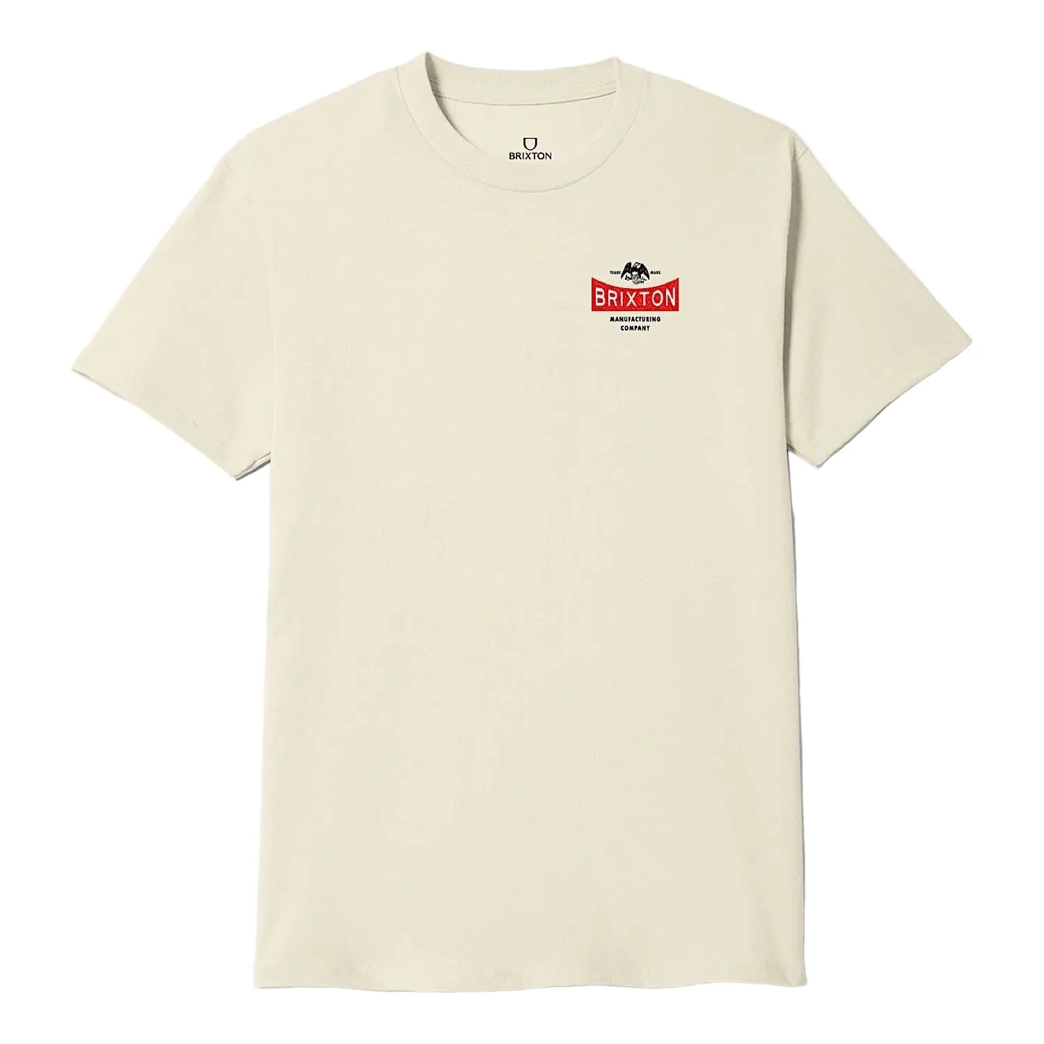 Brixton Men's Pinnacle T-Shirt - Cream - Image 2