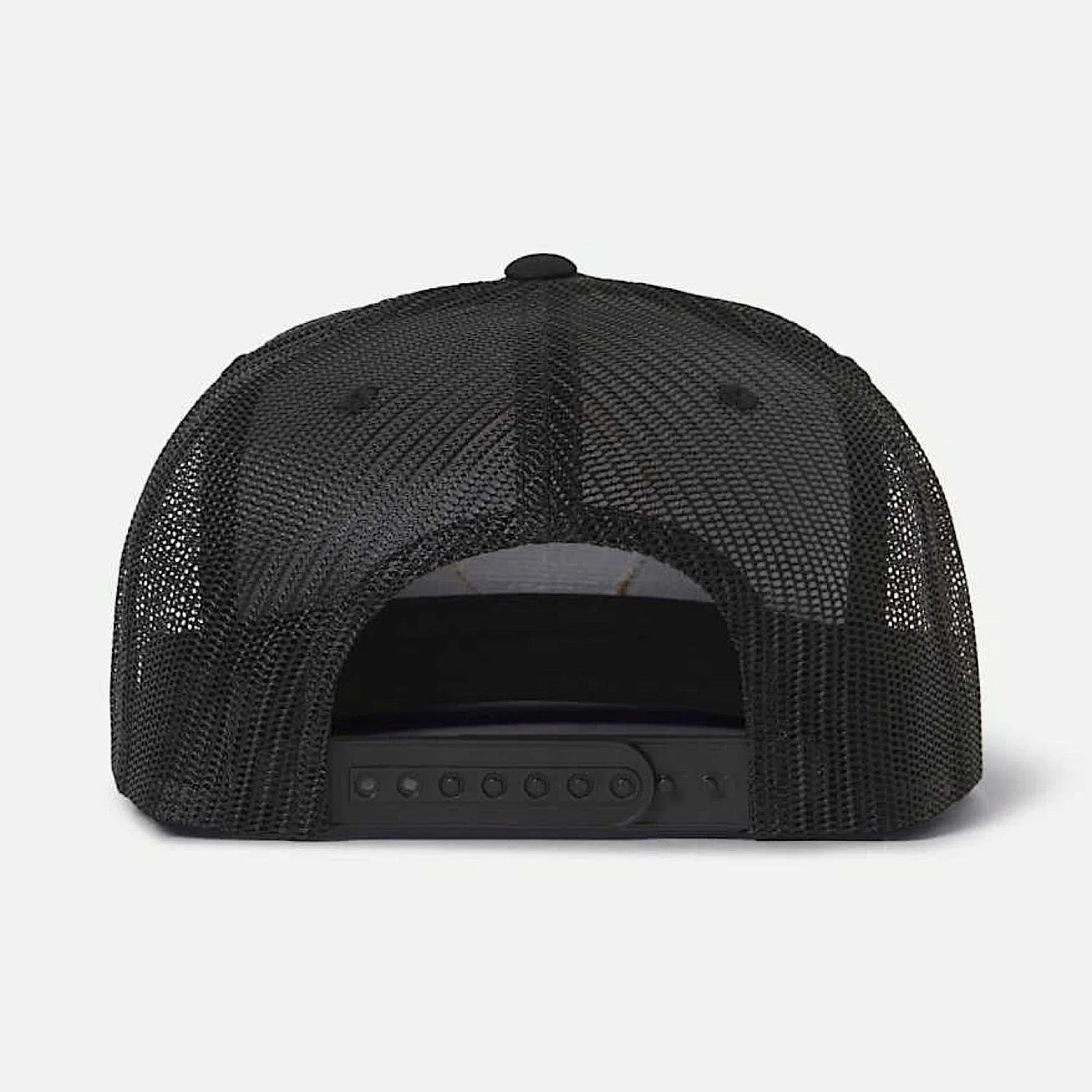 Brixton Oath Trucker Hat - Black/Black - Image 2