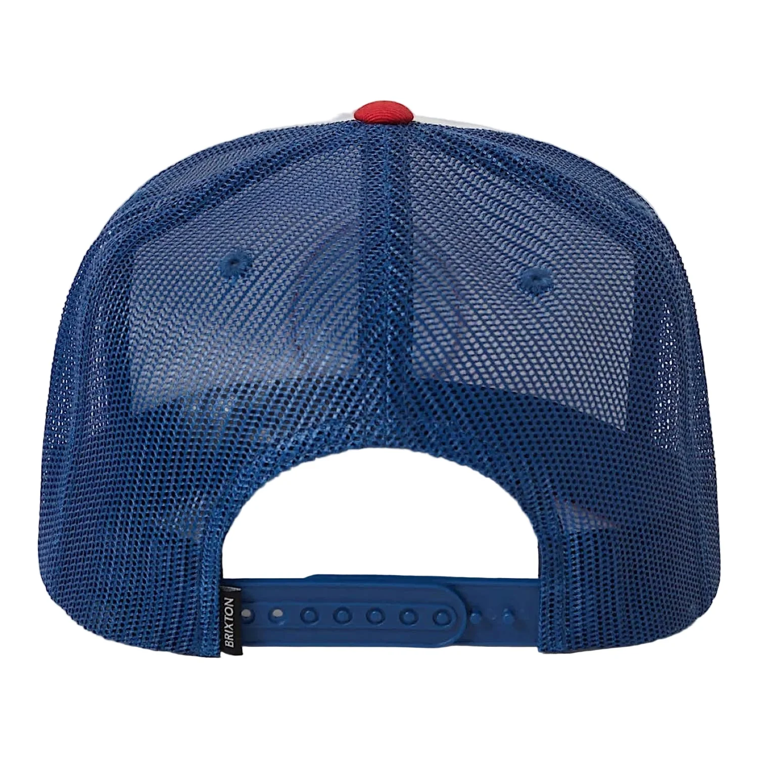 Brixton Oath Trucker Hat - White/Midnight Blue/Adrenaline - Image 2