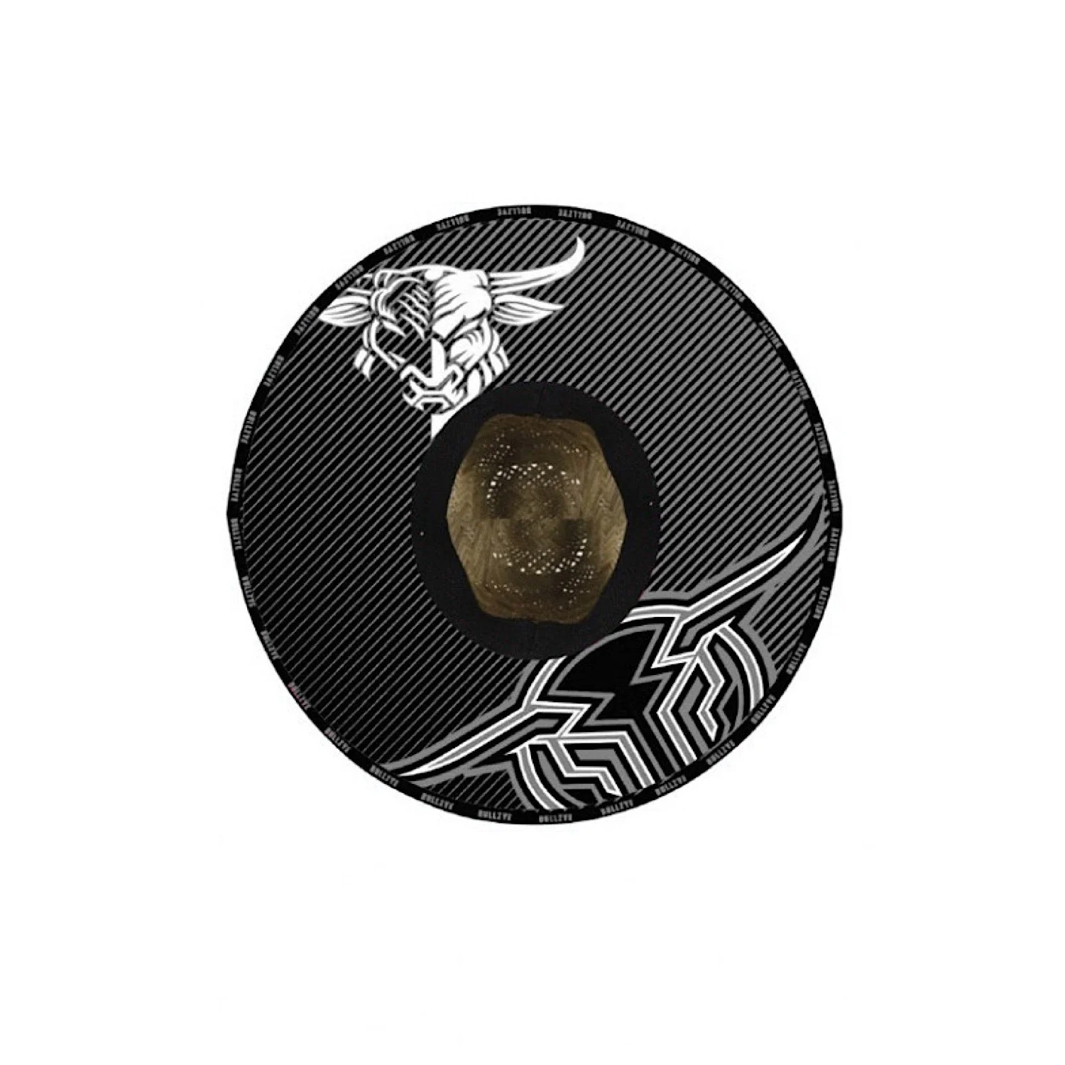 Bullzye Blazin Hat - Grey - Image 2