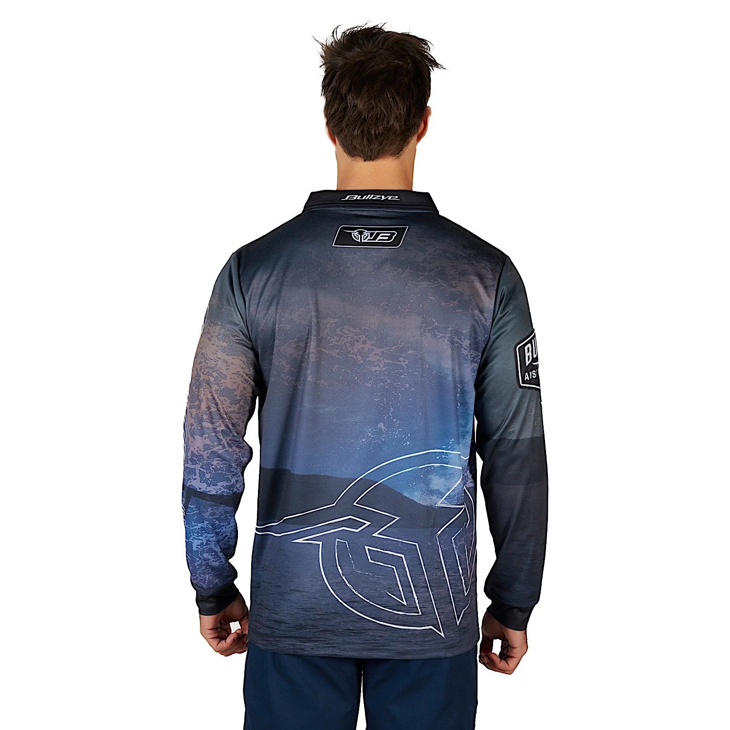 Bullzye Men's Luke Long Sleeve Tee - Multi - Image 3