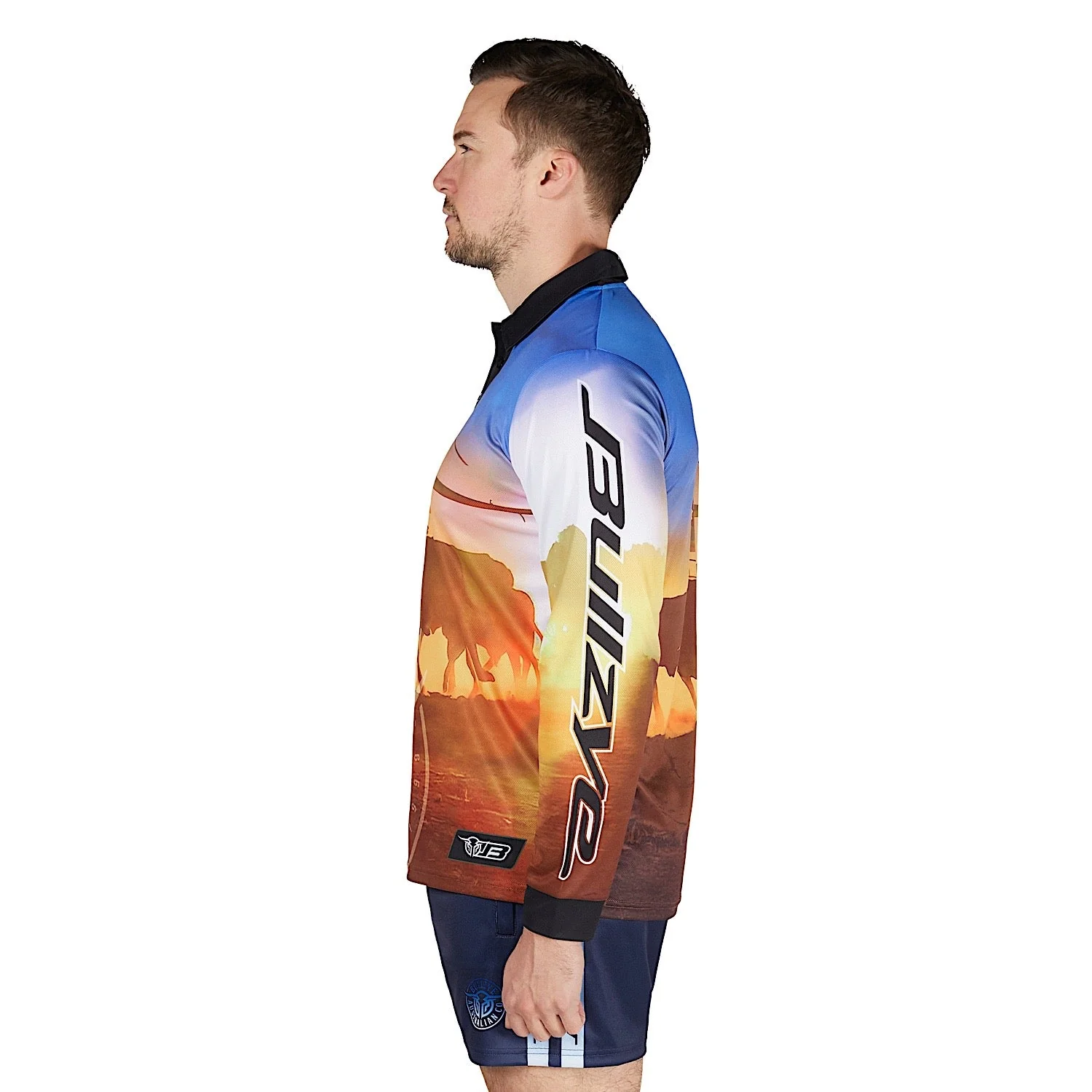 Bullzye Men's Outback Long Sleeve Fishing Shirt - Multi - Image 3
