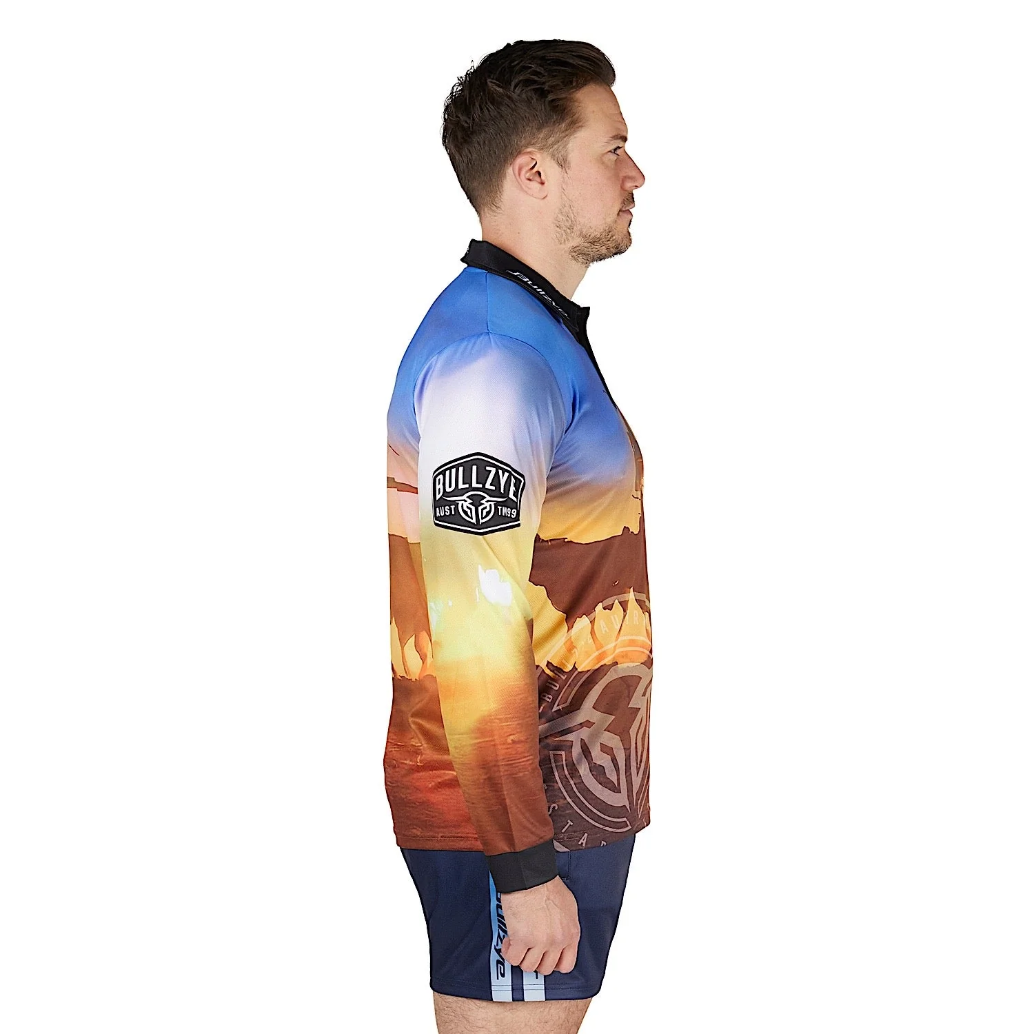 Bullzye Men's Outback Long Sleeve Fishing Shirt - Multi - Image 4