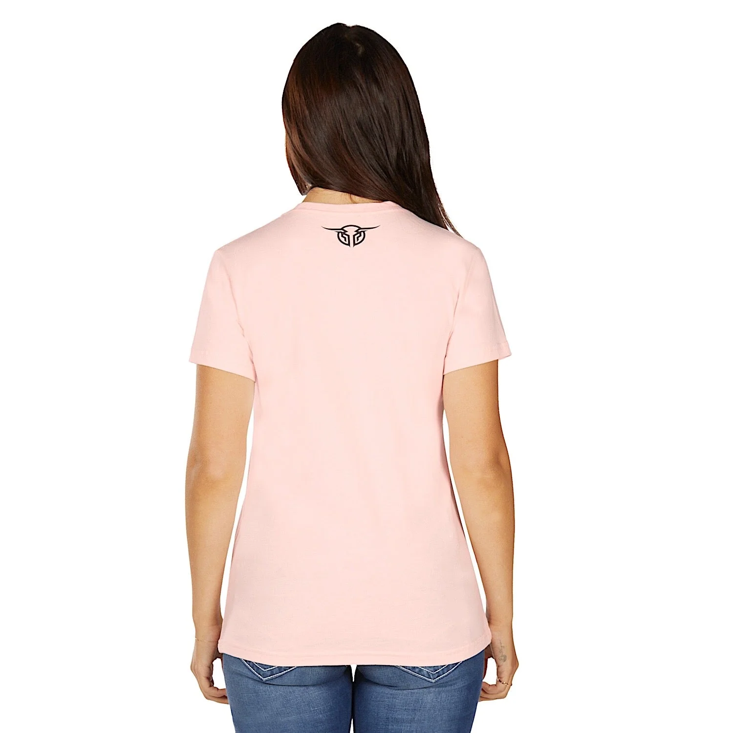 Bullzye Women's Lucy Short Sleeve T Shirt - Blush - Image 4