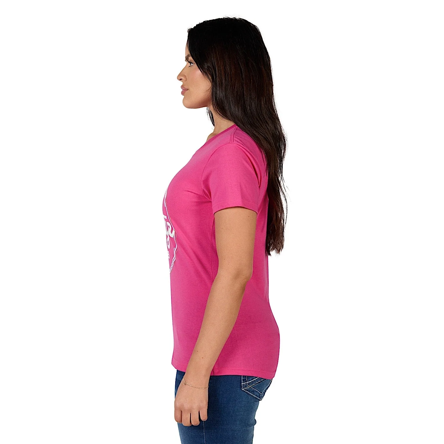 Bullzye Women's Riley Short Sleeve Tee - Berry - Image 3